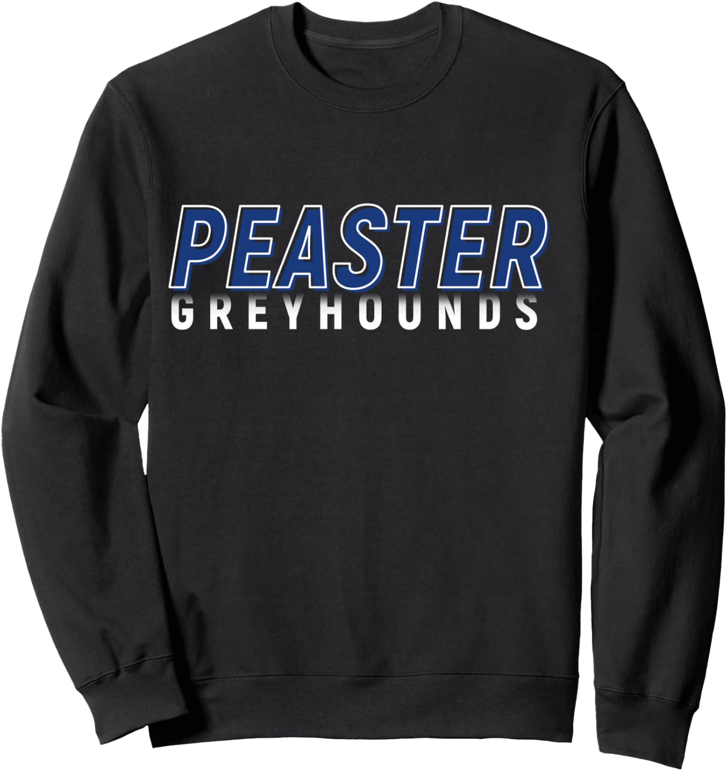 Peaster Texas Peaster Greyhounds Sweatshirt - Sweatshirt | Black
