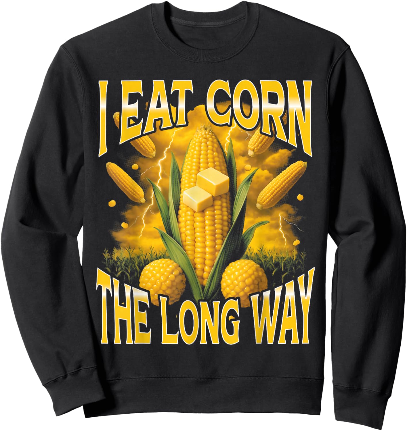T-Shirt Sweatshirt - Sweatshirt | Black