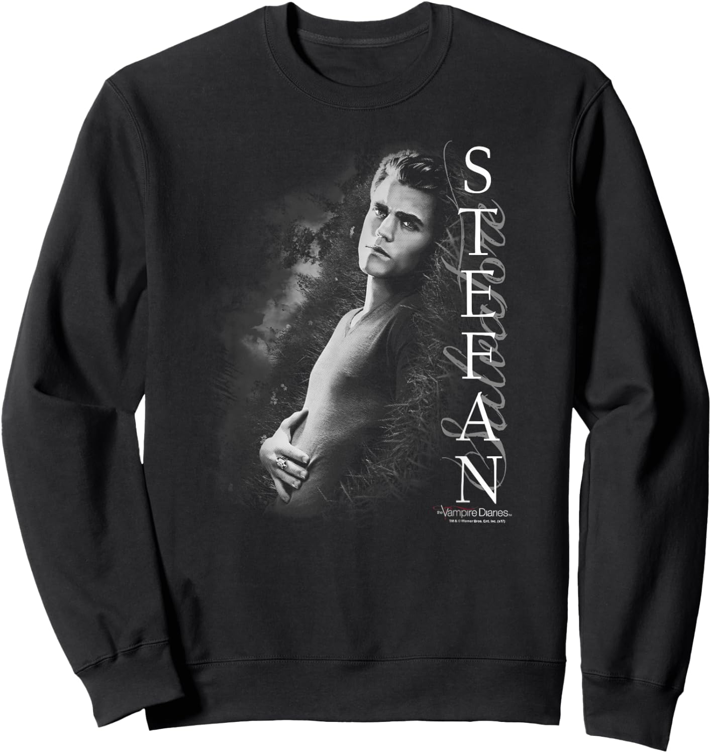 Vampire Diaries Stefan Next to Me Sweatshirt - Sweatshirt | Black