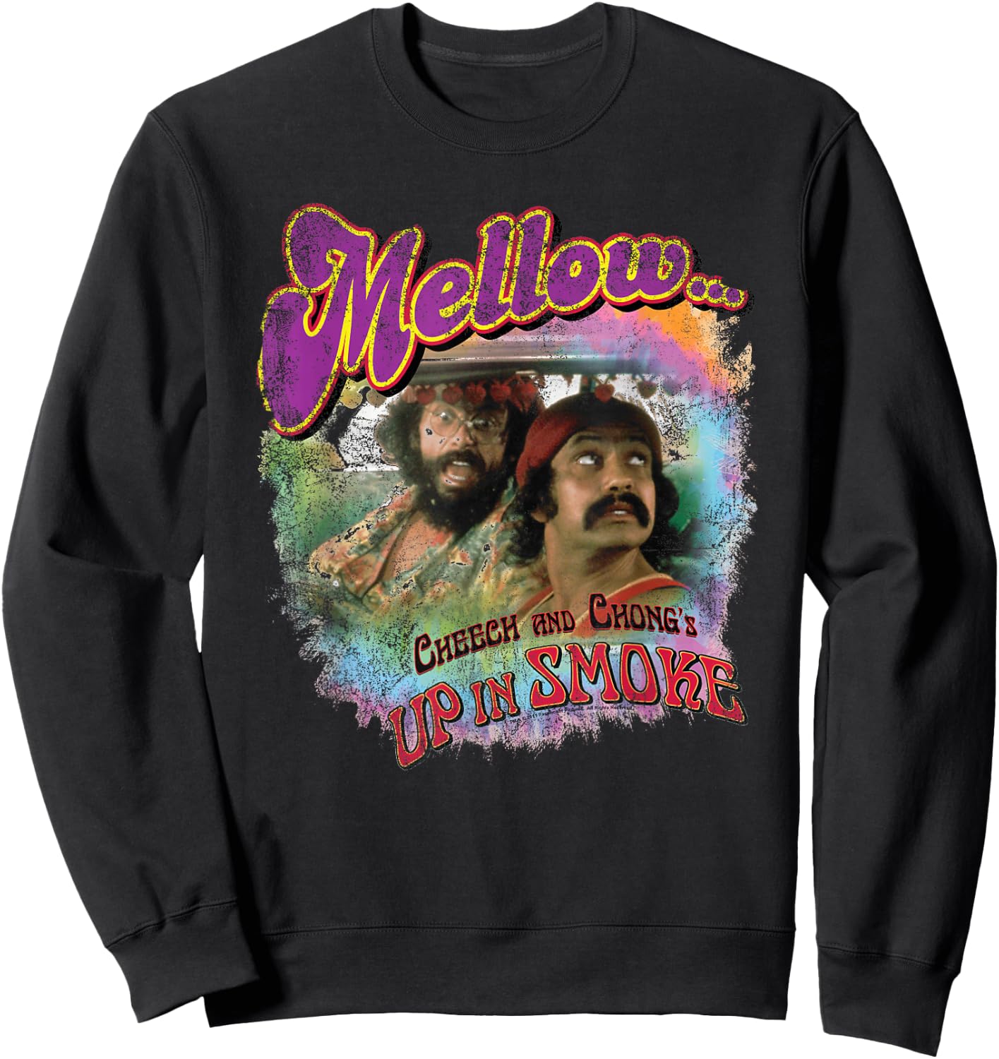Up in Smoke Mellow Sweatshirt - Sweatshirt | Black