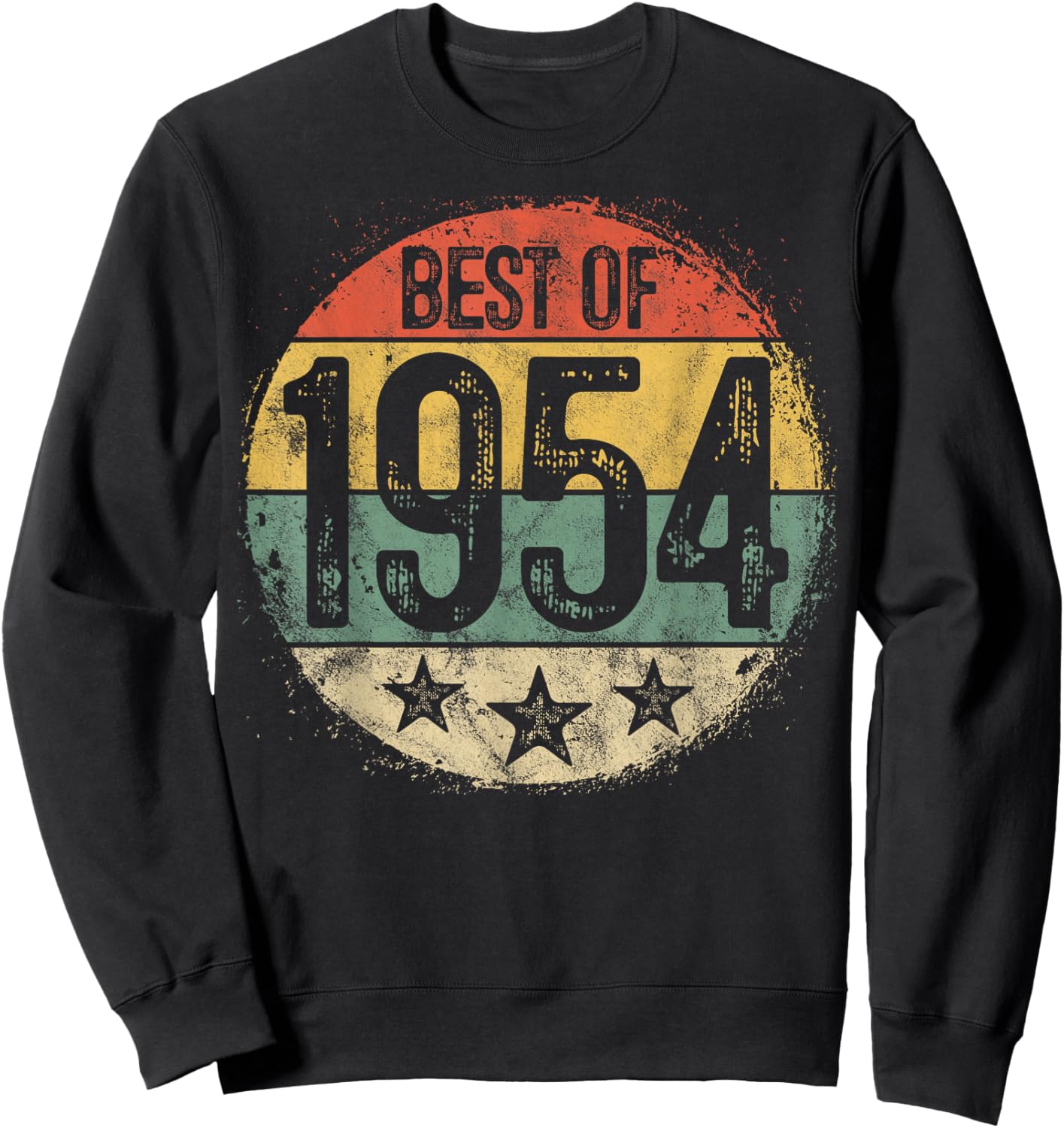 Best Of 1954 71st Birthday Gifts Women 71 Year Old Sweatshirt - Sweatshirt | Black