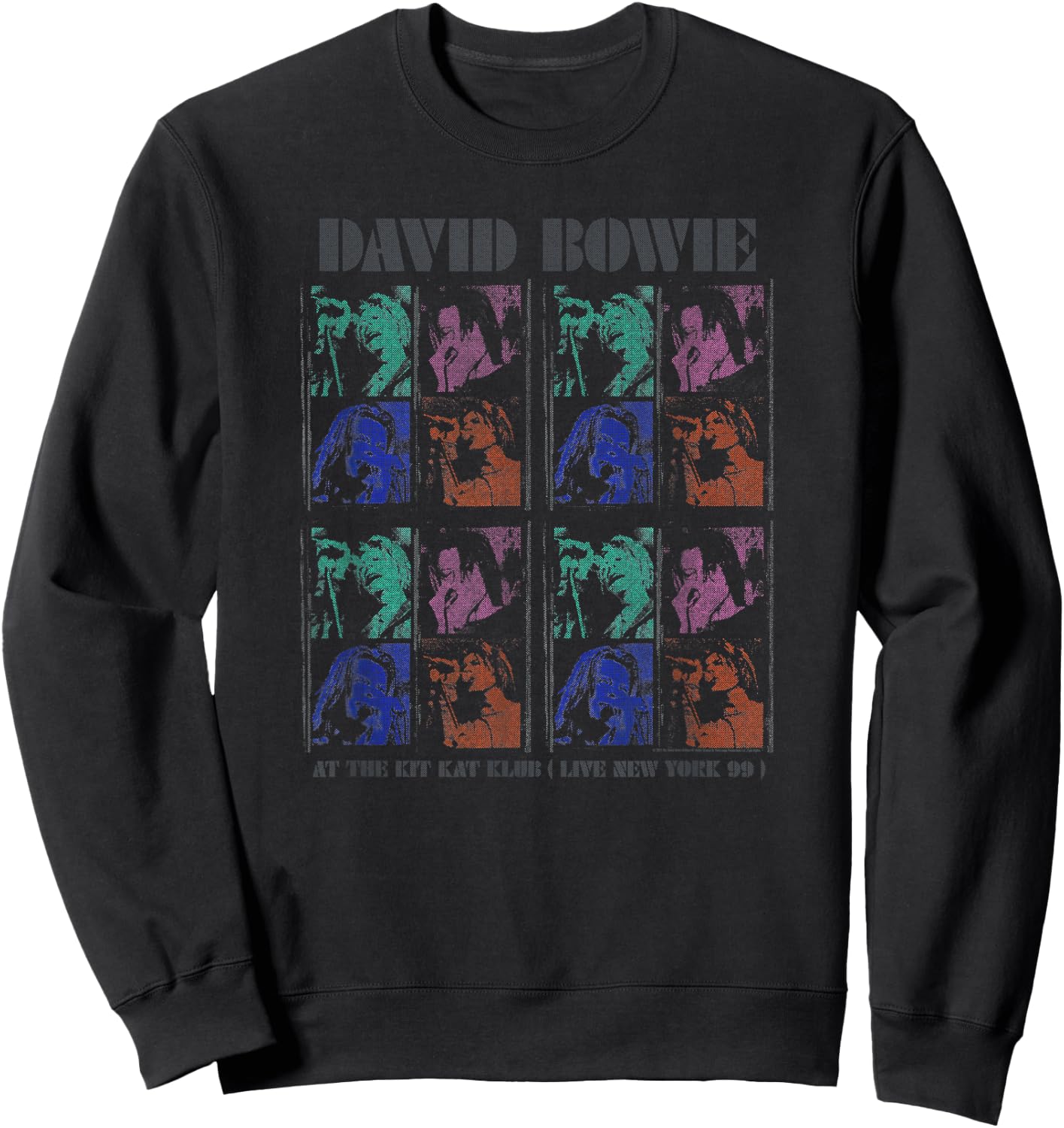 David Bowie - Kit Kat Klub New York 1999 Sweatshirt - Sweatshirt | Black