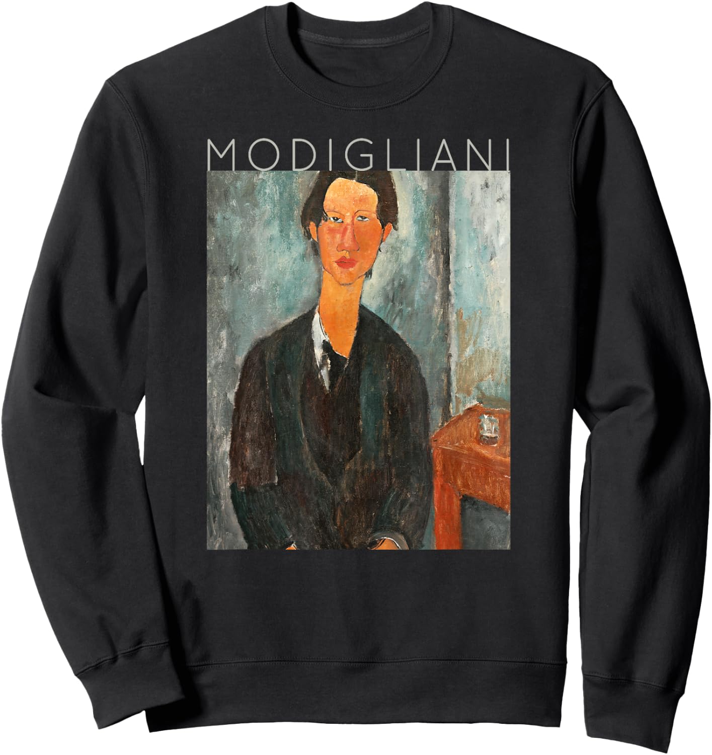 Amedeo Modigliani Chaim Soutine Painting Ideas for Artists Sweatshirt - Sweatshirt | Black