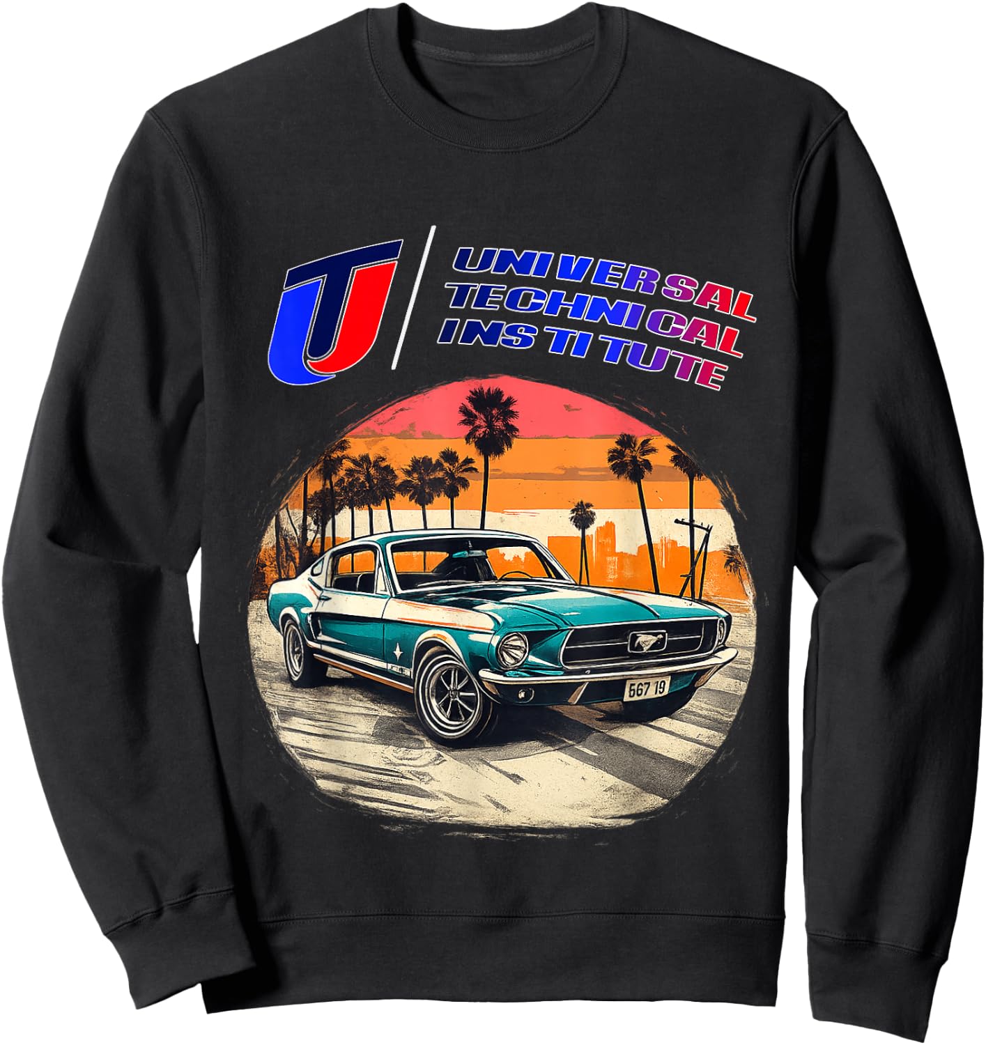 Universal Technical Sweatshirt - Sweatshirt | Black