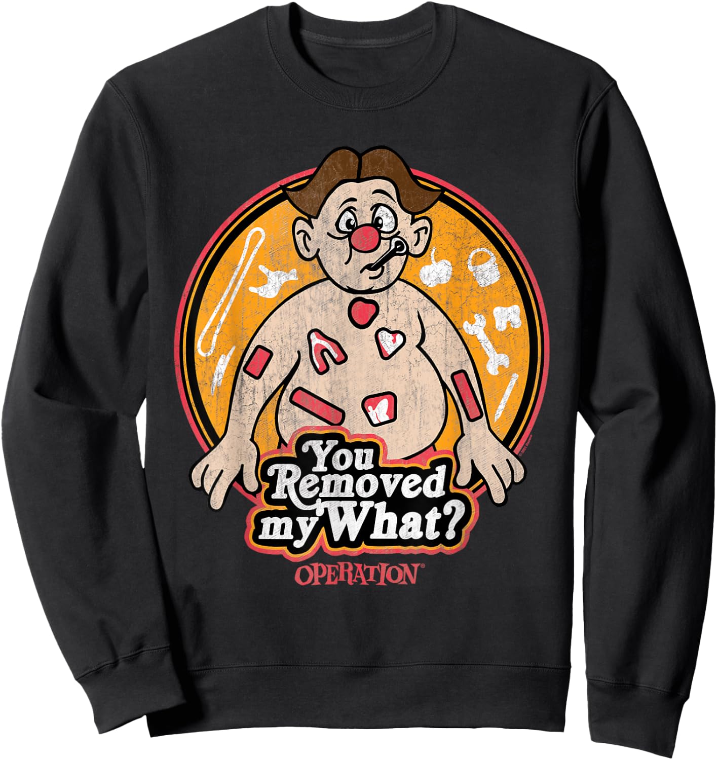Operation Confused Operation Patient Sweatshirt - Sweatshirt | Black