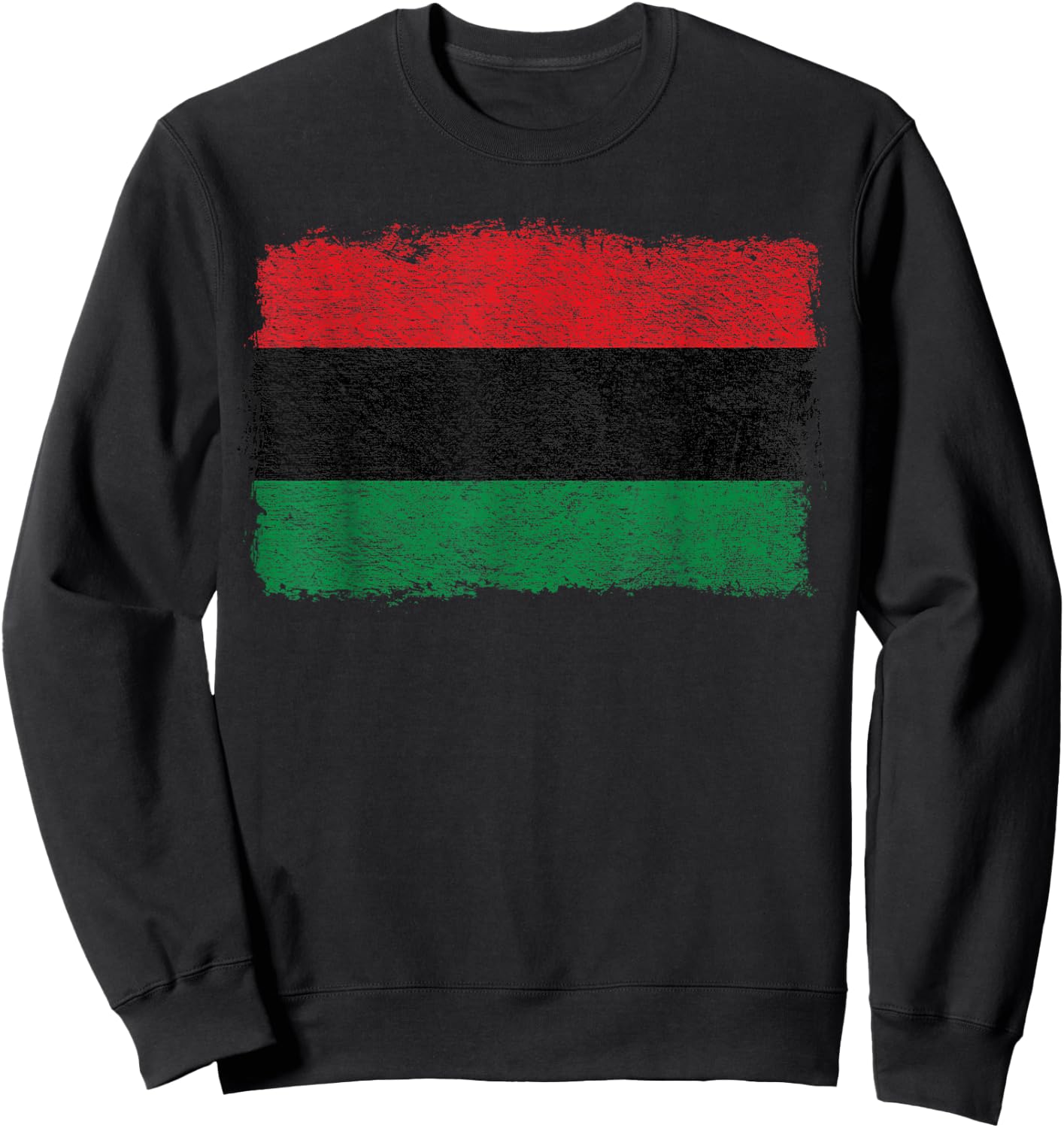 PAN African Flag Black Liberation Banner Black Pride Sweatshirt - Sweatshirt | Black