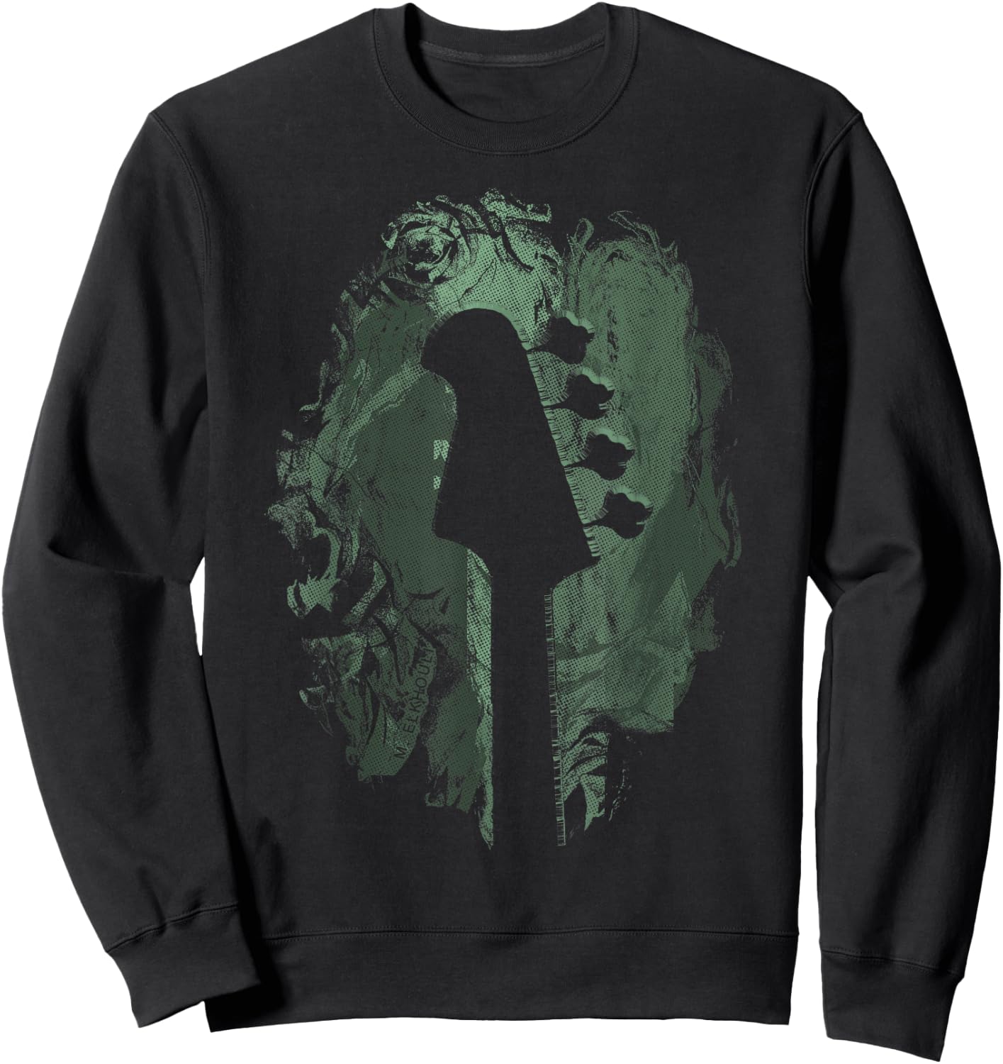 Bass Guitar Lover Art Guitarist Bass Players Vintage Guitar Small Sweatshirt - Sweatshirt | Black