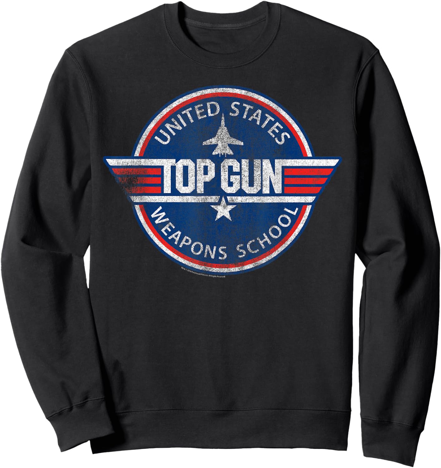 Ripple Junction x Top Gun Fighter Weapons School Sweatshirt - Sweatshirt | Black