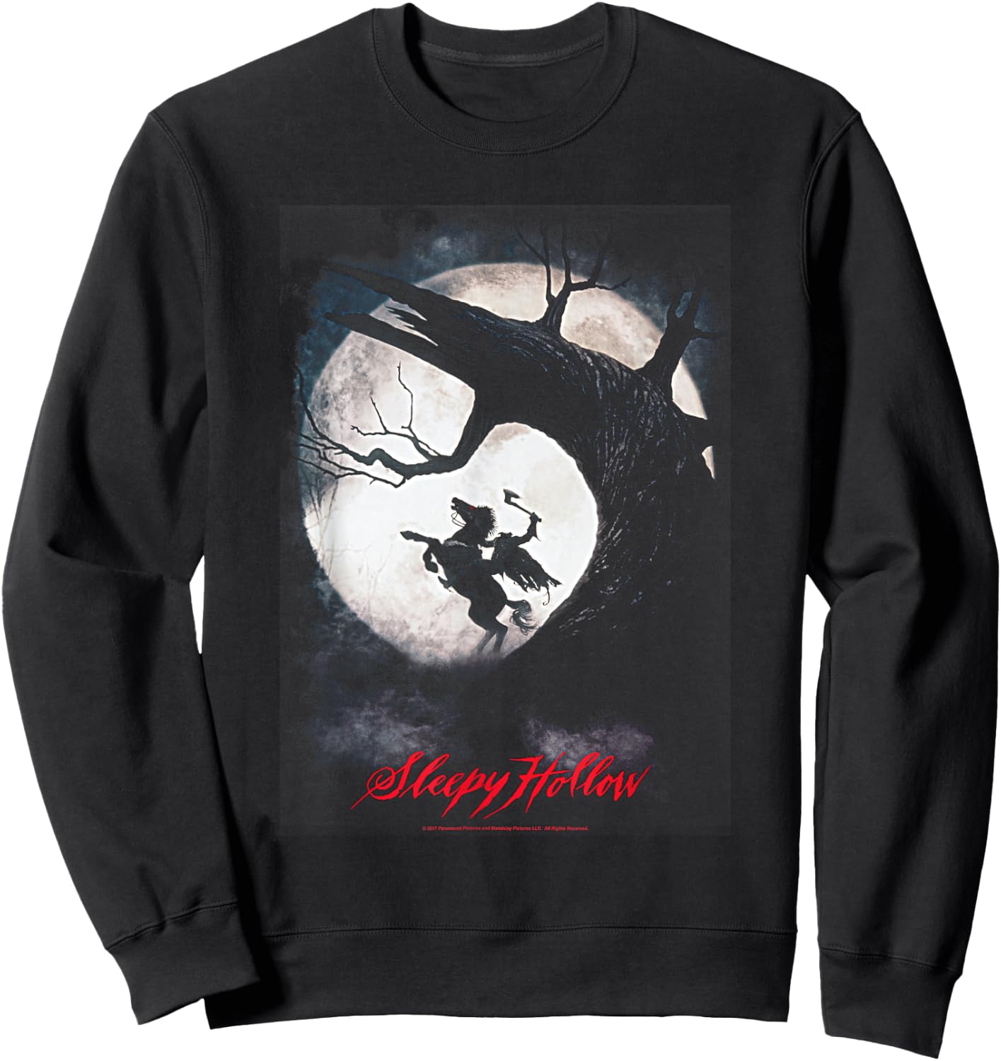 Sleepy Hollow Poster Sweatshirt - Sweatshirt | Black