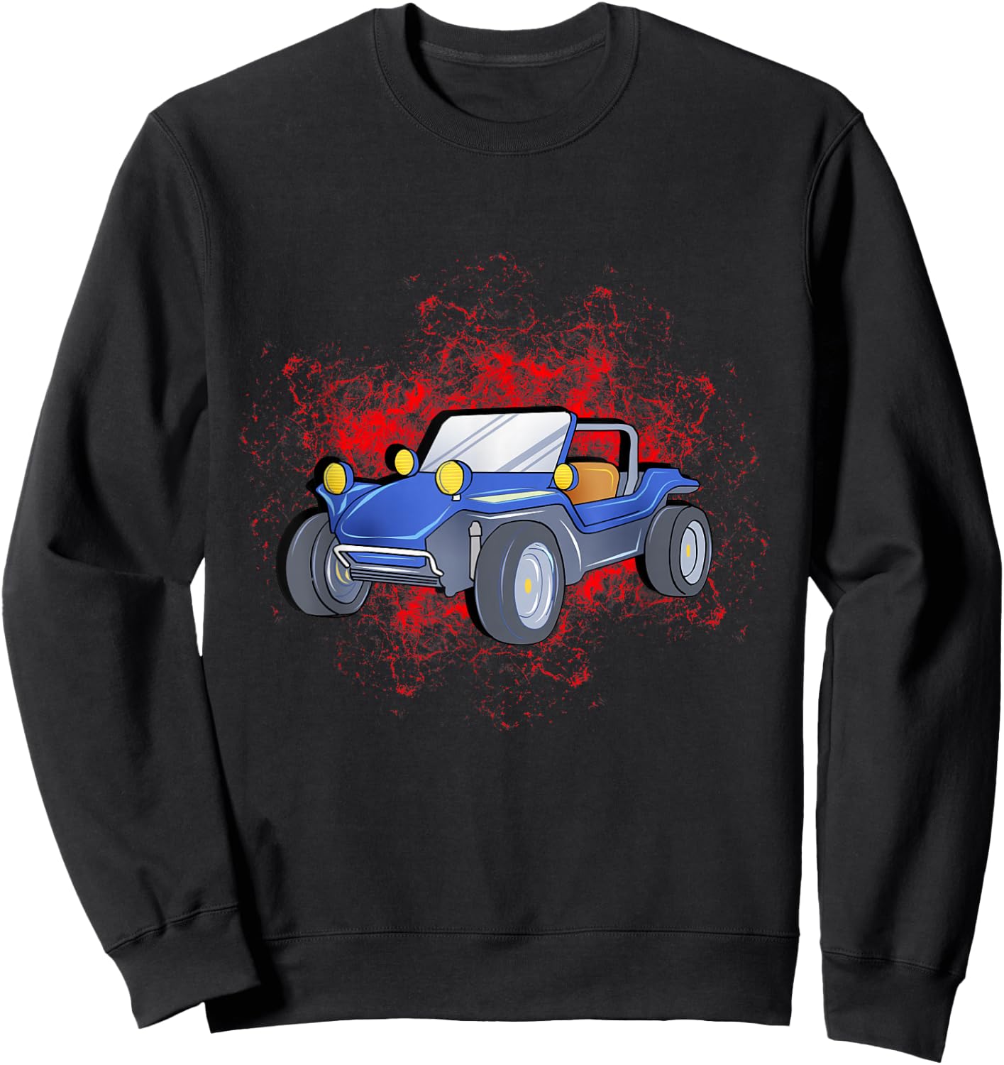 Dune Buggy Graphic Beach RC Car Truck Gift Men Women Kids Sweatshirt - Sweatshirt | Black