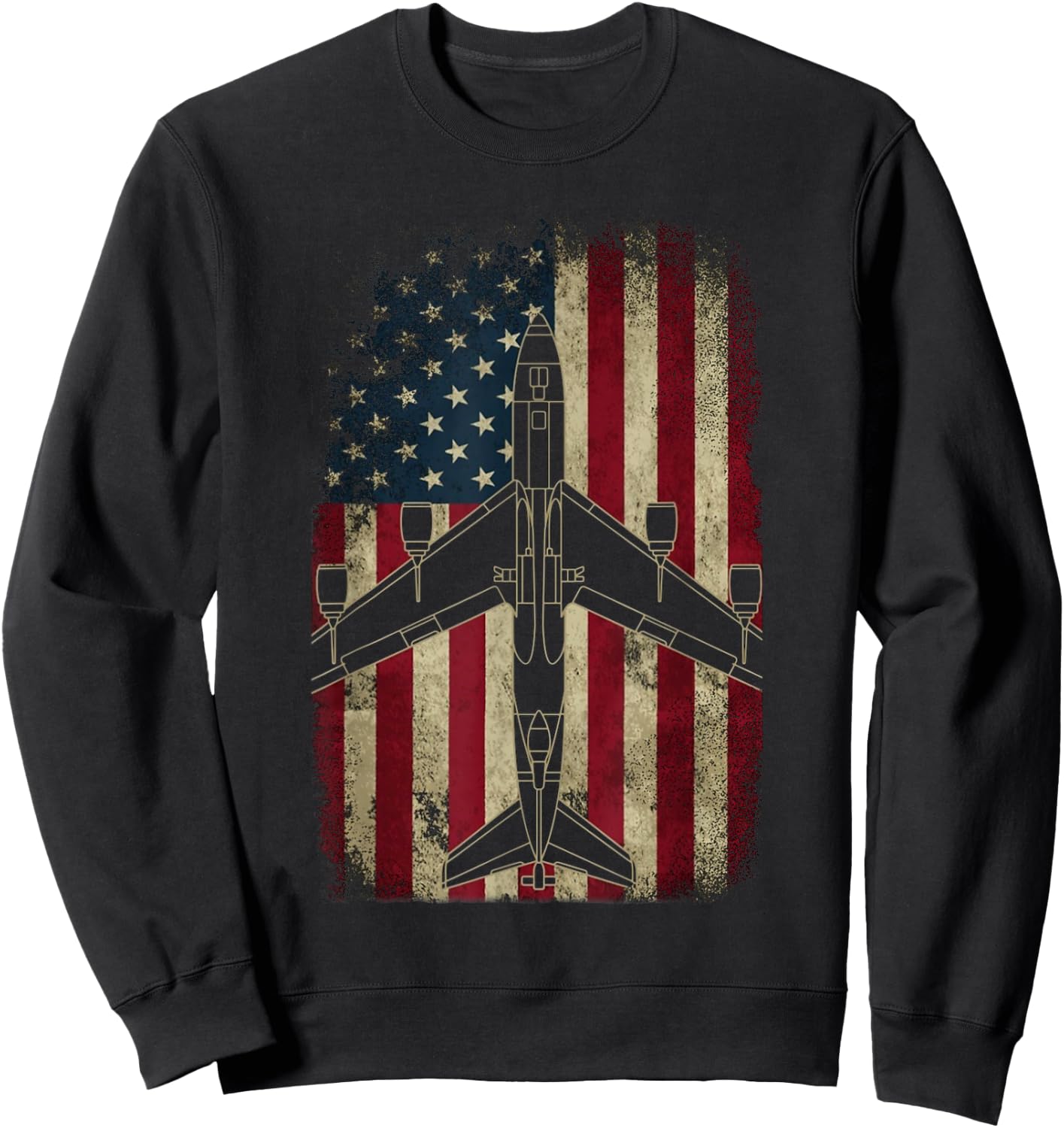 Fores KC-135 STRATOTANKER WALL FLAG Sweatshirt - Sweatshirt | Black