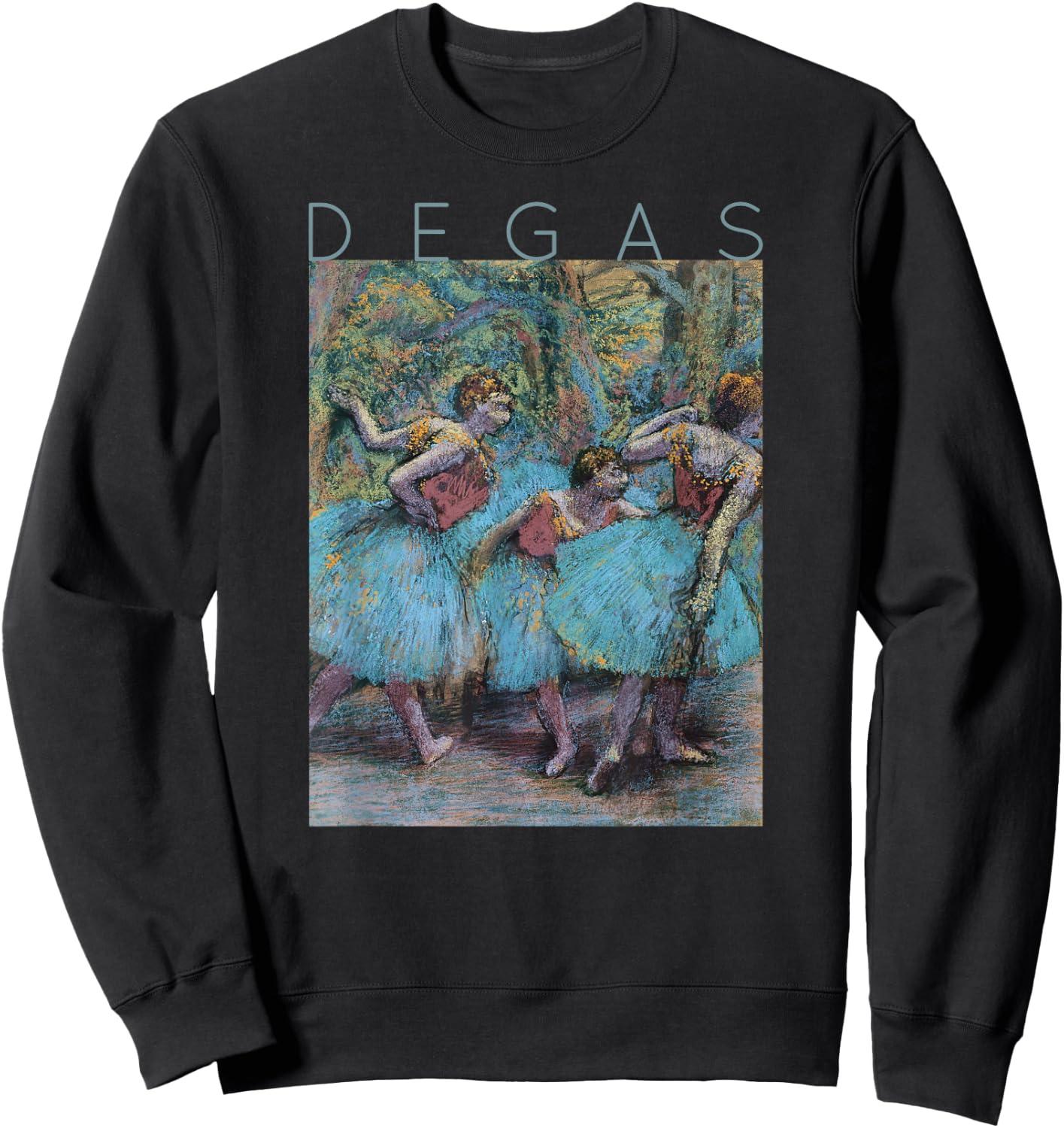 Edgar Degas Dancer for Artist and Ballerina Sweatshirt - Sweatshirt | Black