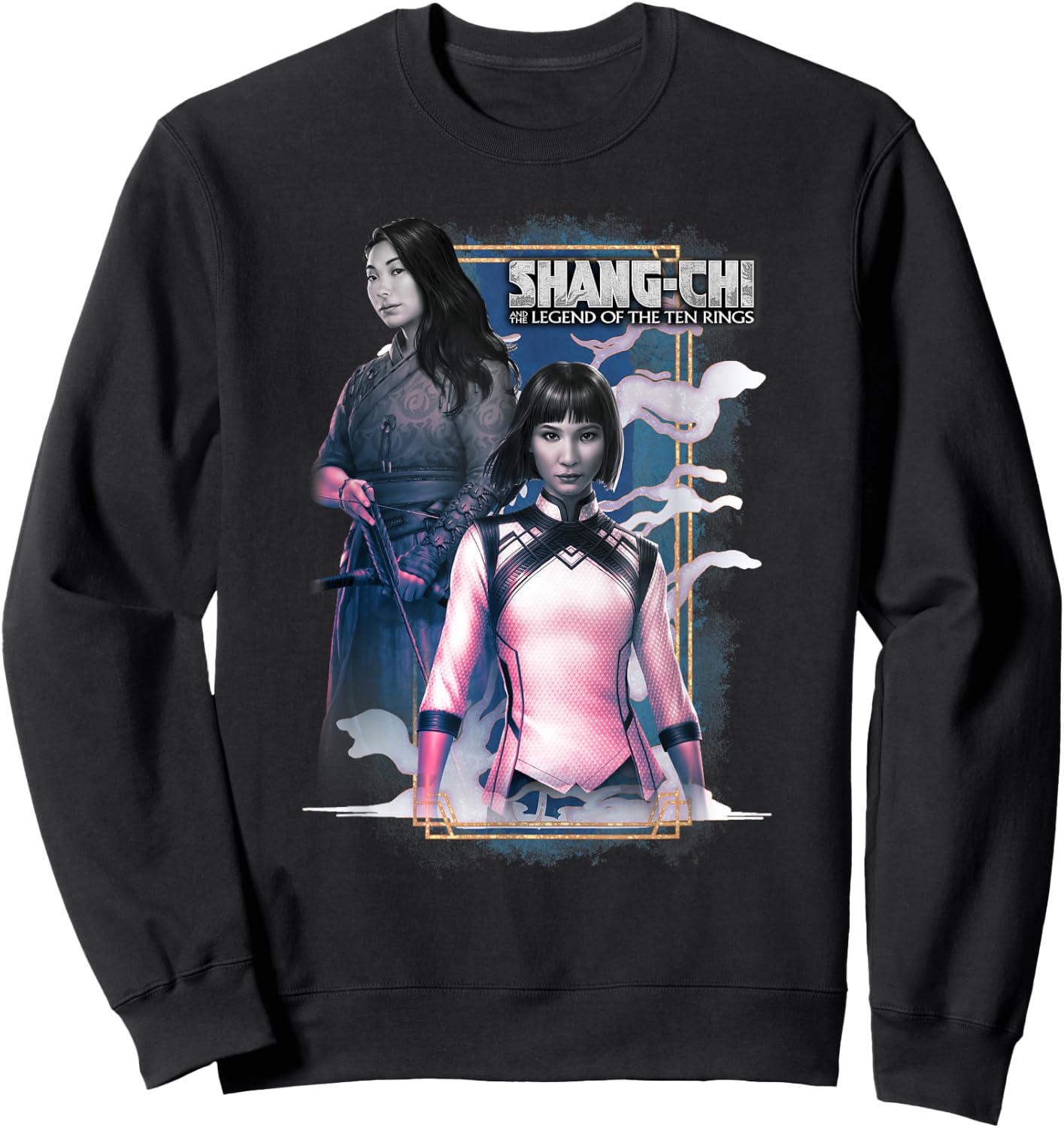 Marvel Shang-Chi Girl Team Poster Sweatshirt - Sweatshirt | Black