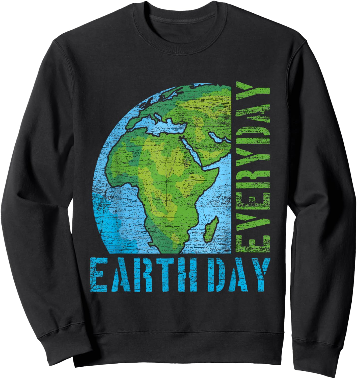 Everyday Earth Day Sweatshirt - Sweatshirt | Black