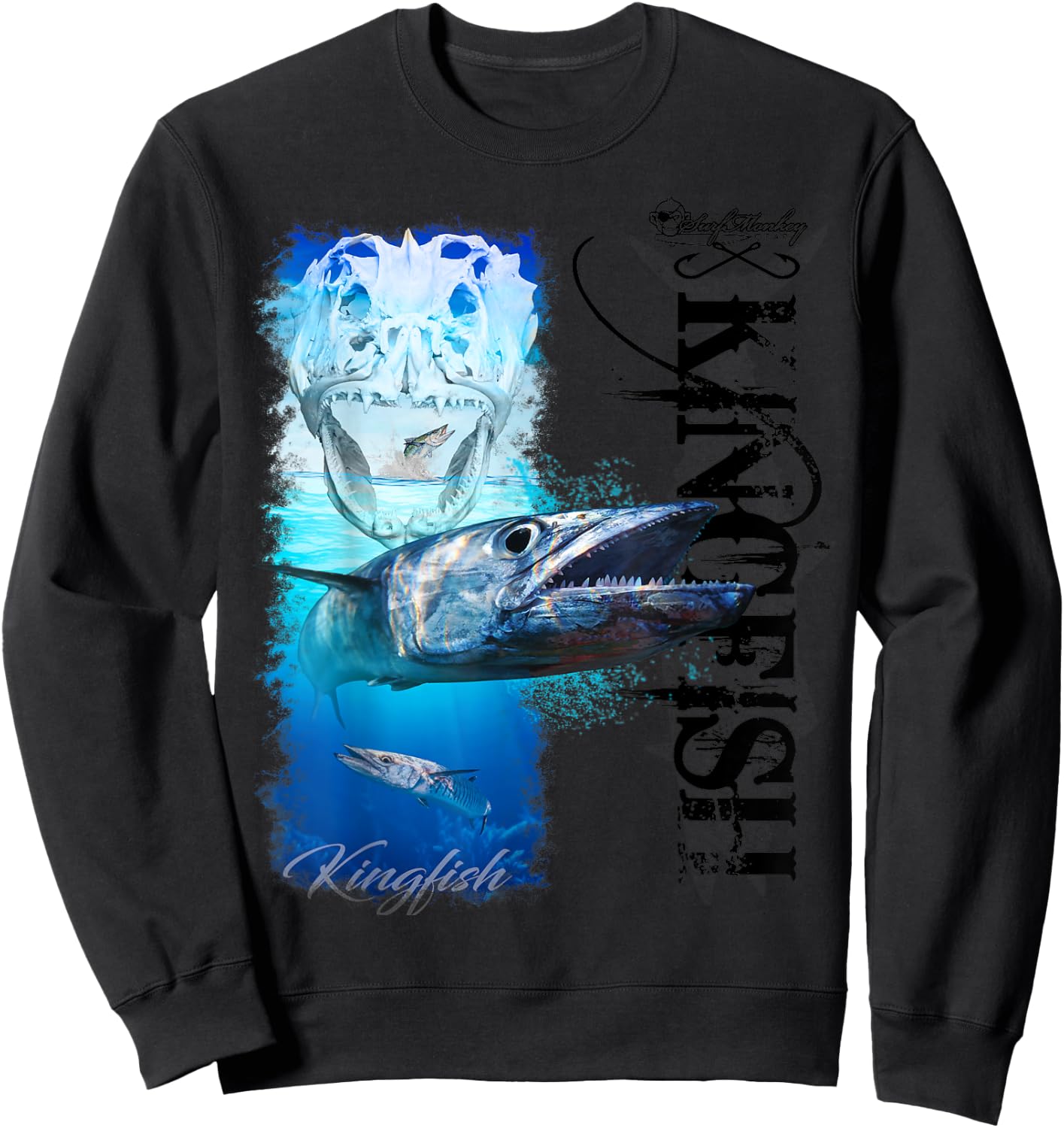 Bad Ass Kingfish Sweatshirt - Sweatshirt | Black