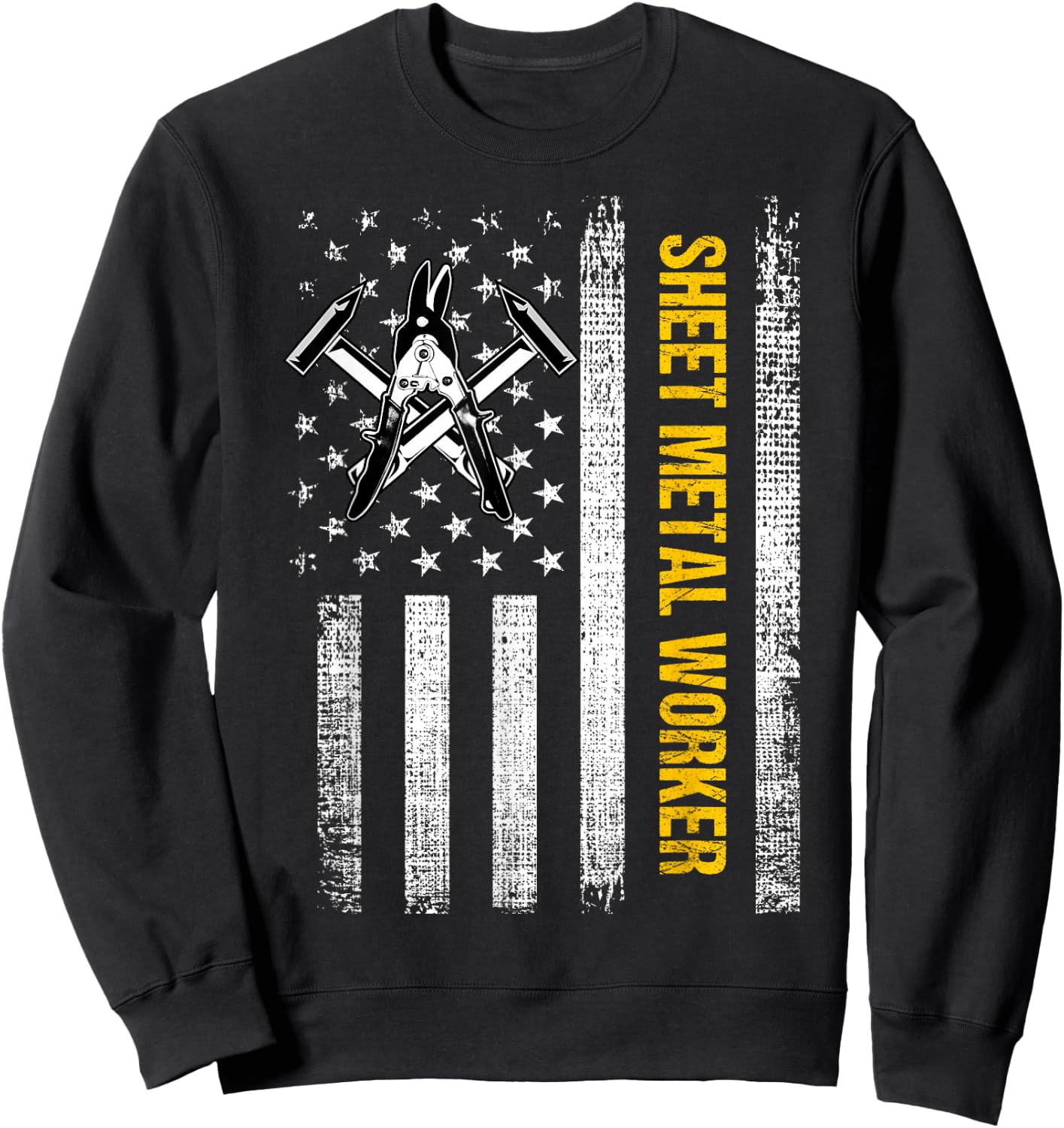 Sheet Metal Worker Sweatshirt - Sweatshirt | Black