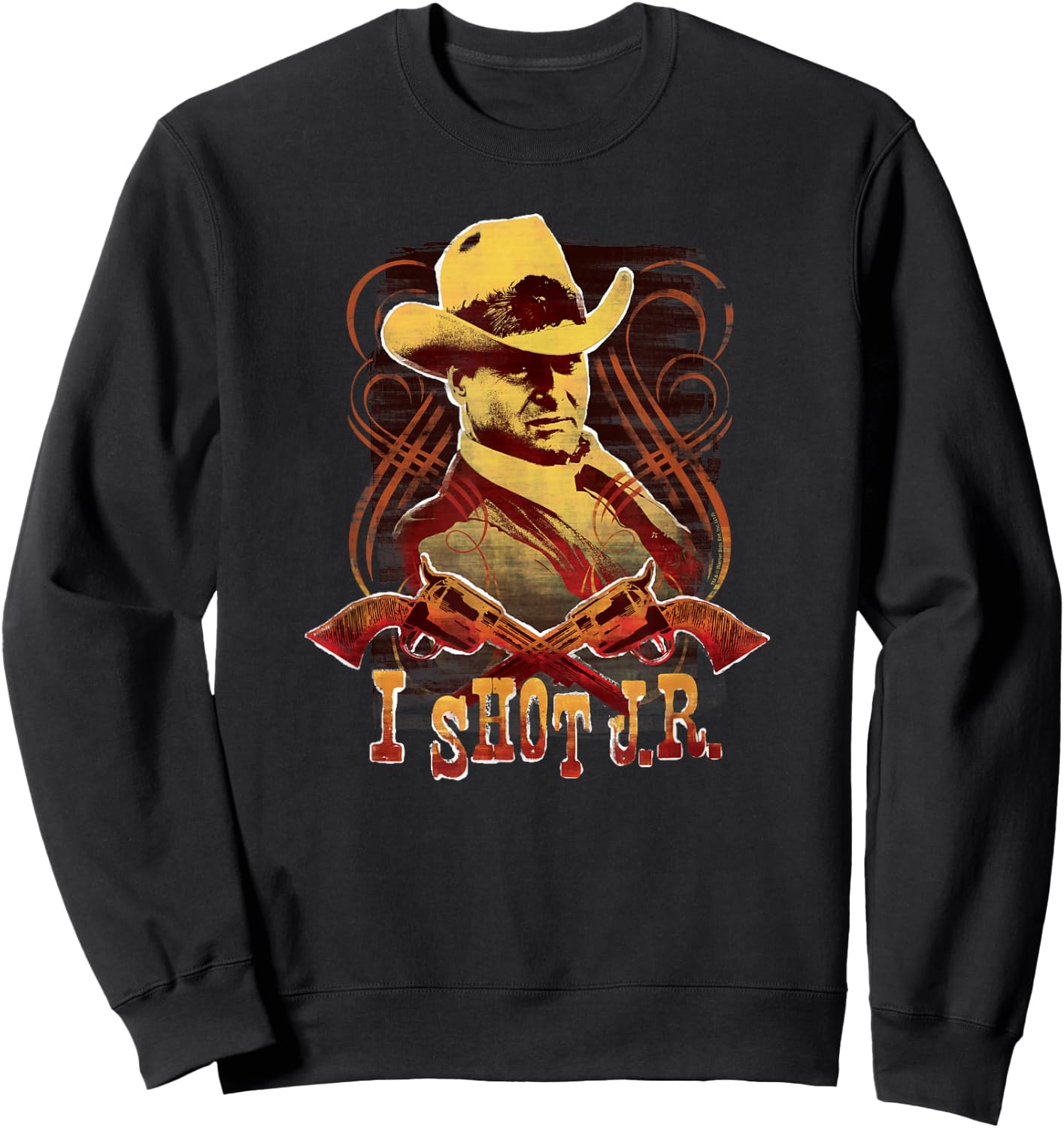 Dallas TV Series I Shot Jr Sweatshirt - Sweatshirt | Black