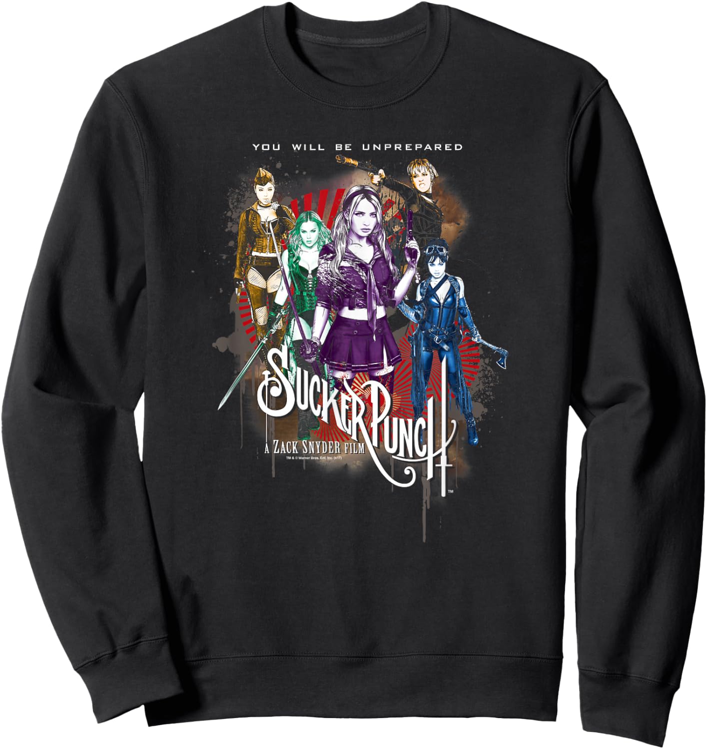 Sucker Punch Unprepared Sweatshirt - Sweatshirt | Black