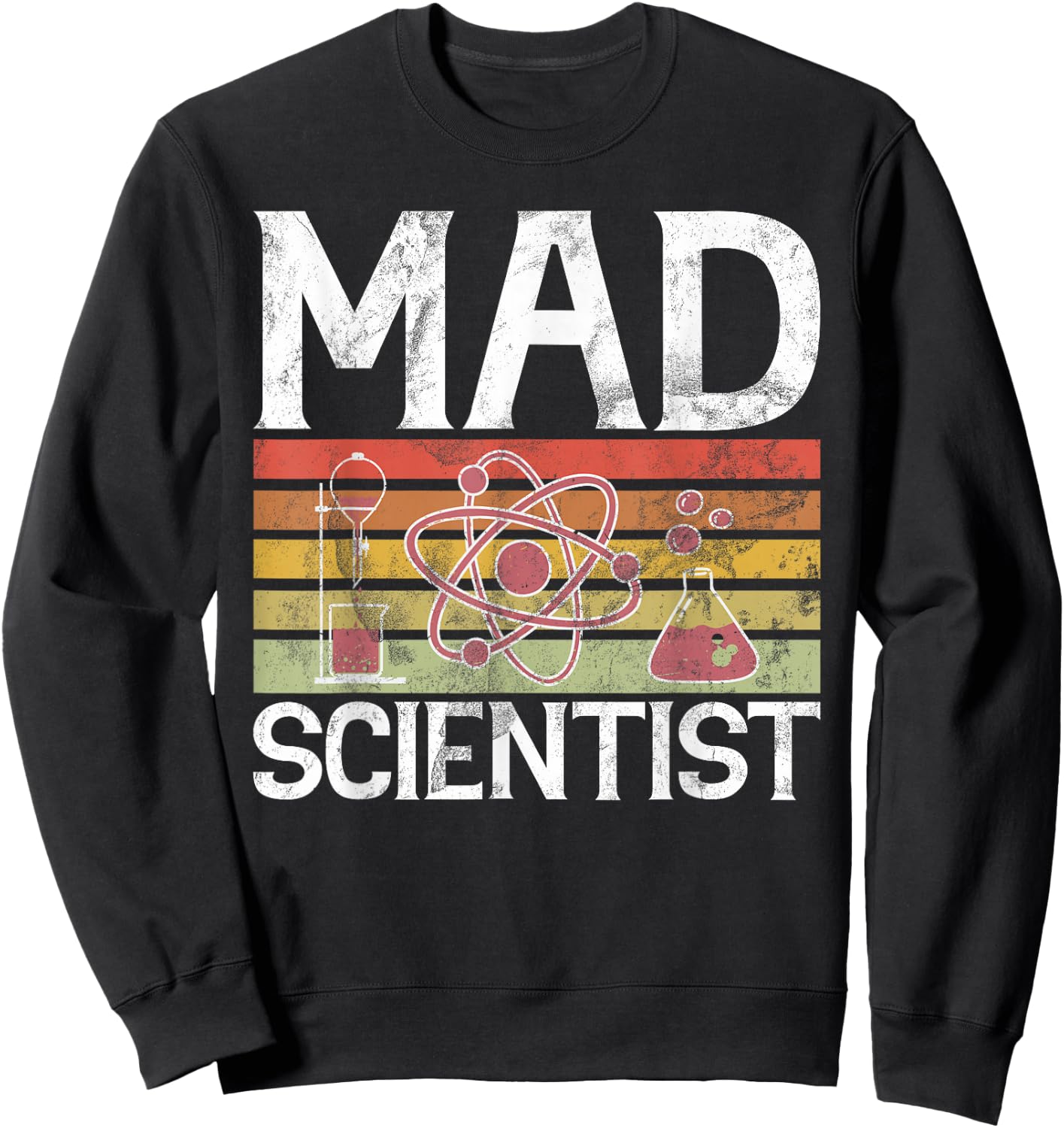 Mad Scientist Sweatshirt - Sweatshirt | Black