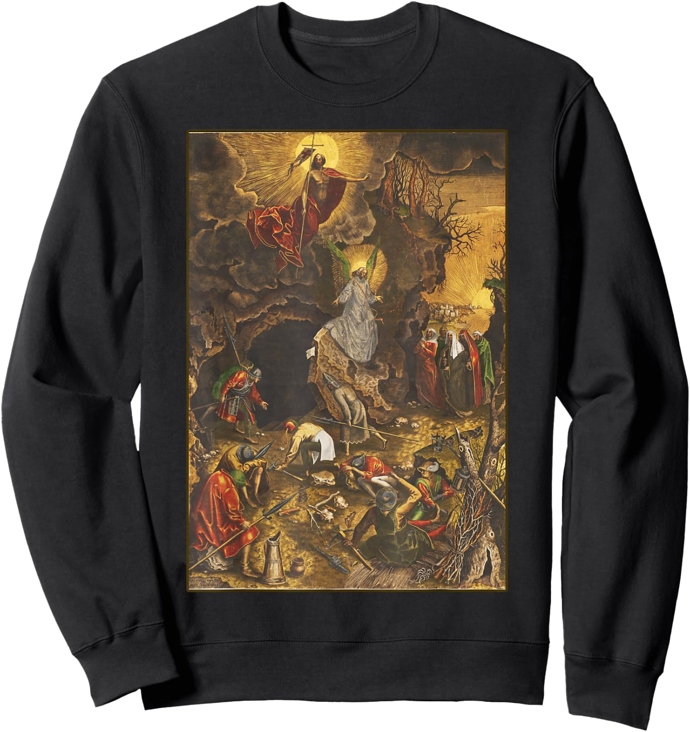 The Resurrection of Jesus Christ Sweatshirt - Sweatshirt | Black