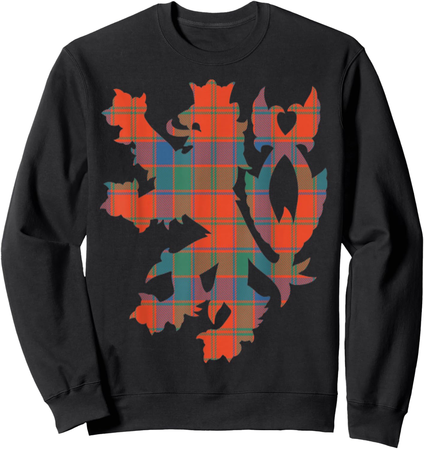 Clan Robertson Tartan Scottish Family Name Scotland Pride Sweatshirt - Sweatshirt | Black