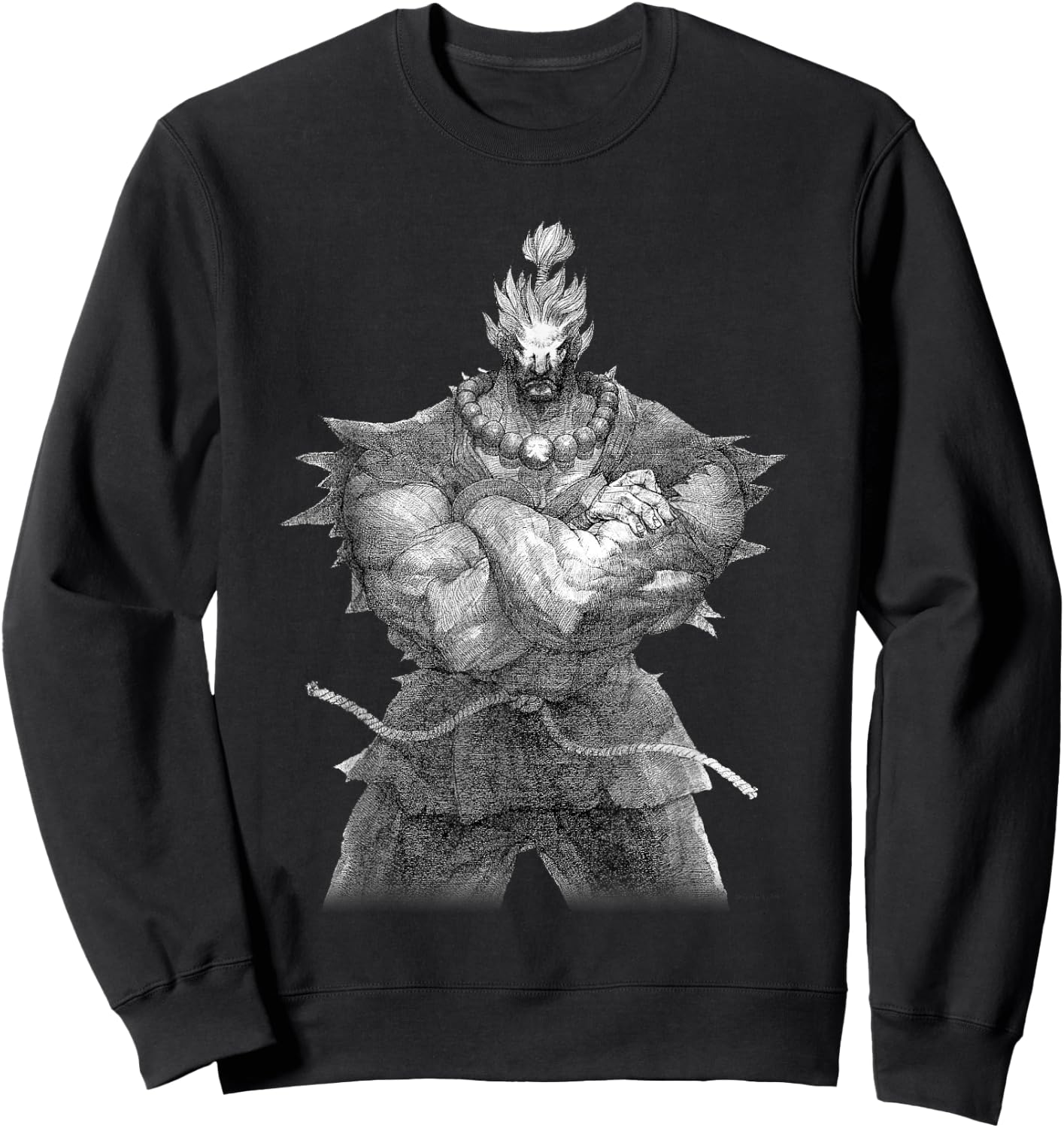 STREET FIGHTER Master of the fist : Akuma Sweatshirt - Sweatshirt | Black