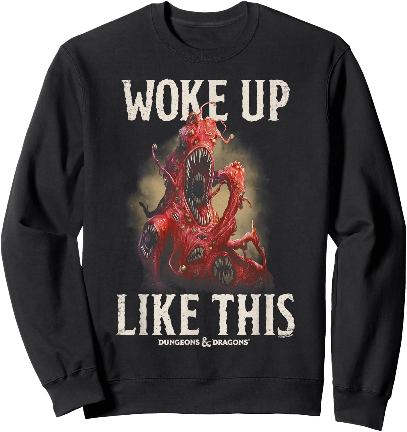 Dungeons & Dragons Woke Up Like This Sweatshirt - Sweatshirt | Black