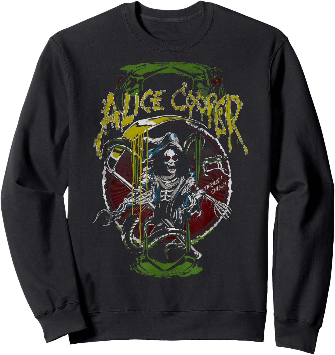 Alice Cooper – Reaper Raise The Dead Variant Small Sweatshirt - Sweatshirt | Black