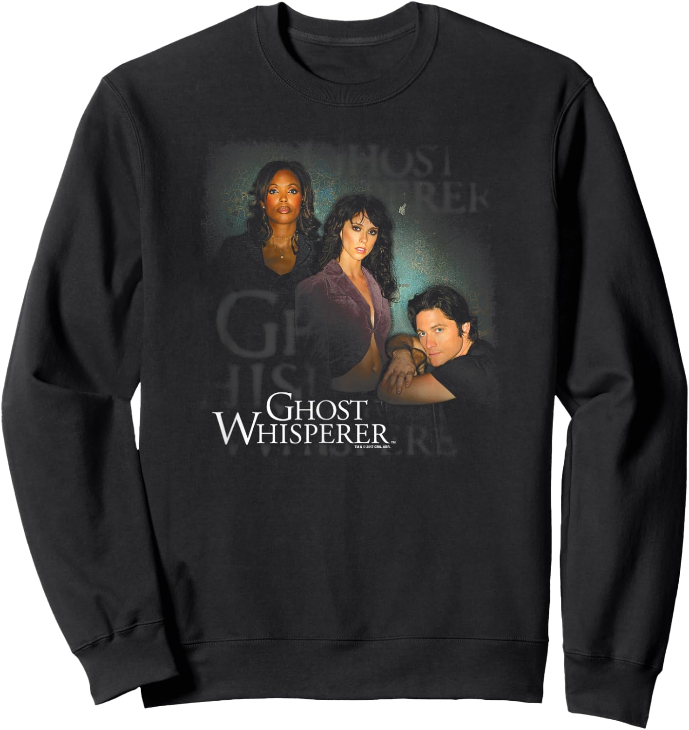 Ghost Whisperer Diagonal Cast Sweatshirt - Sweatshirt | Black