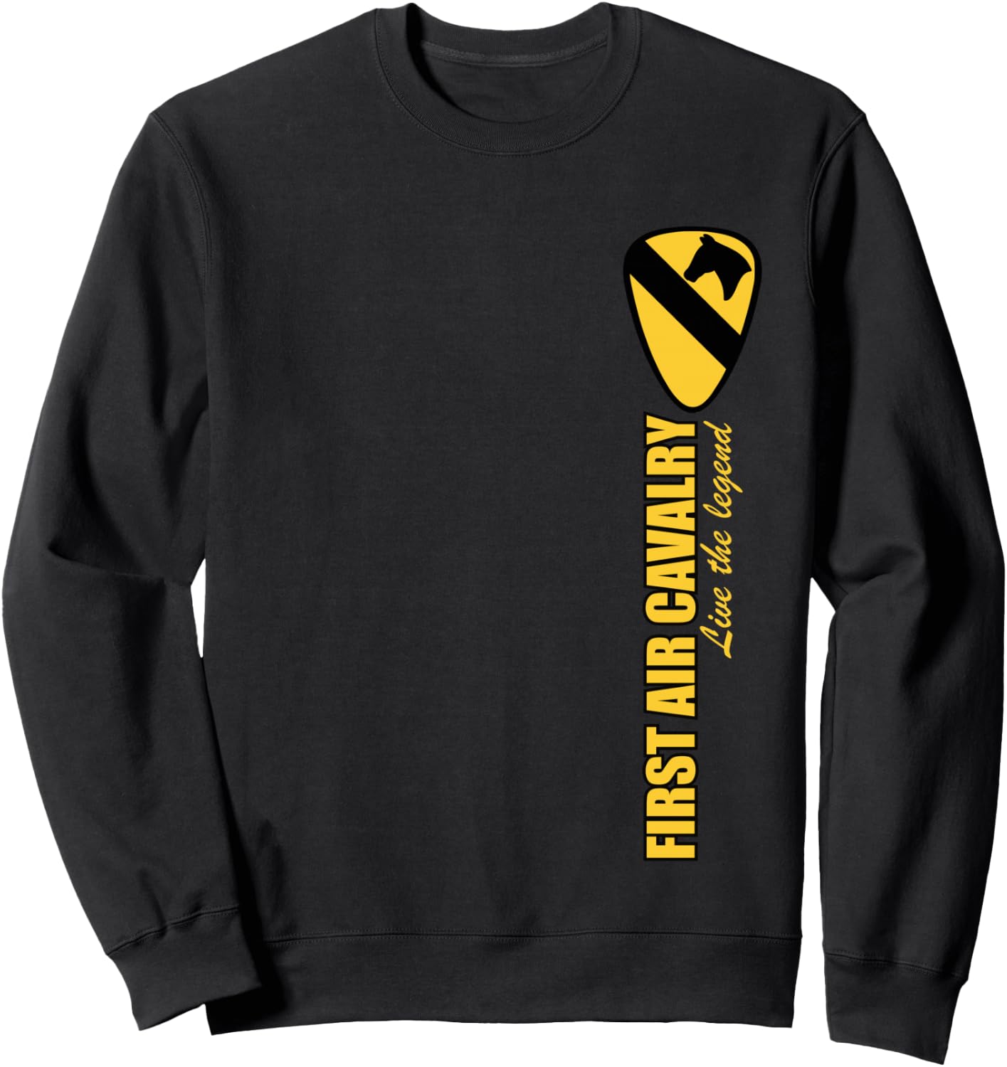 1st Air Cavalry Division Shirt Sweatshirt - Sweatshirt | Black