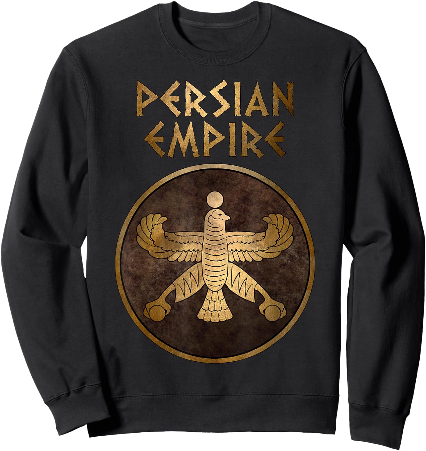 Persian Empire Ancient Achaemenid Empire Symbol Sweatshirt - Sweatshirt | Black