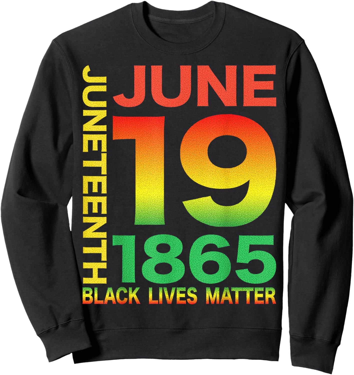 Happy Juneteenth Is My Independence Day Free ish Black Men Sweatshirt - Sweatshirt | Black