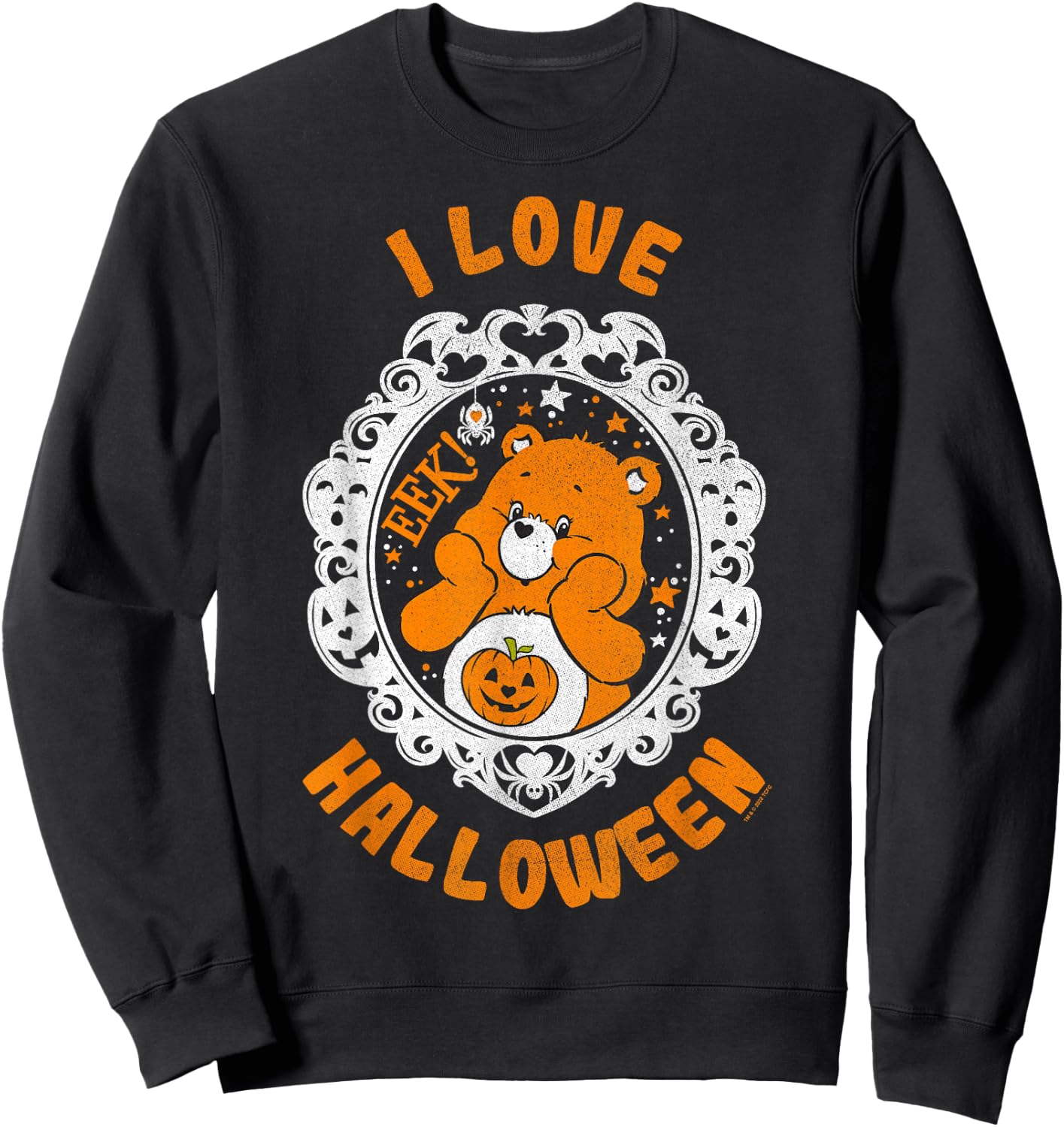 Care Bears Halloween Trick-or-Sweet Bear Spooky Poster Sweatshirt - Sweatshirt | Black