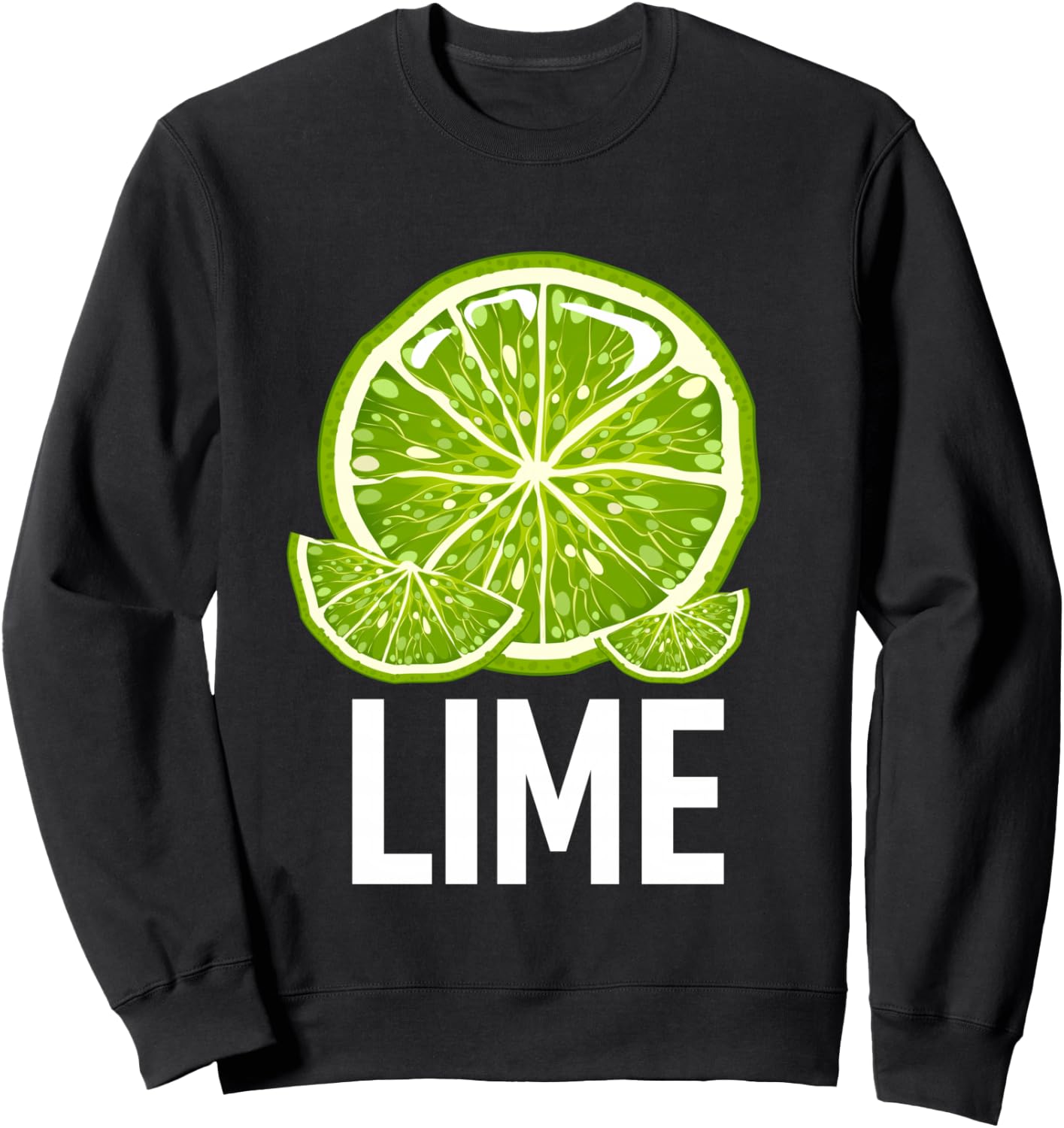 Matching Salt & Tequila & Lime Halloween Costume Party Fun Sweatshirt - Sweatshirt | Black