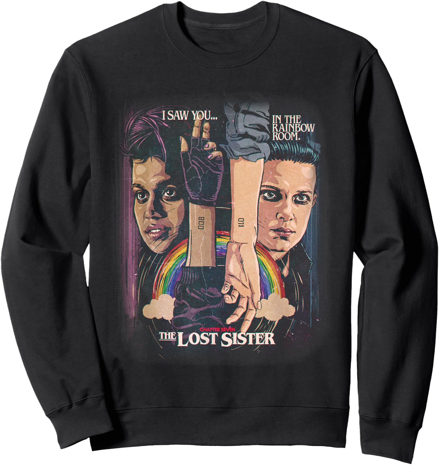 Stranger Things Season 2 x Butcher Billy The Lost Sister Sweatshirt - Sweatshirt | Black