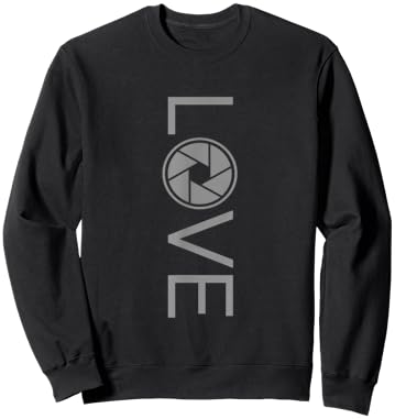 Love Photography Photographer Sweatshirt - Sweatshirt | Black