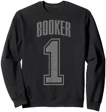 Booker Supporter Number 1 Biggest Fan Sweatshirt - Sweatshirt | Black