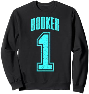 Booker Supporter Number 1 Greatest Fan Sweatshirt - Sweatshirt | Black