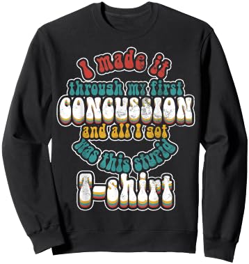 Funny Humor Concussion Patients Saying Physical Therapist Sweatshirt - Sweatshirt | Black