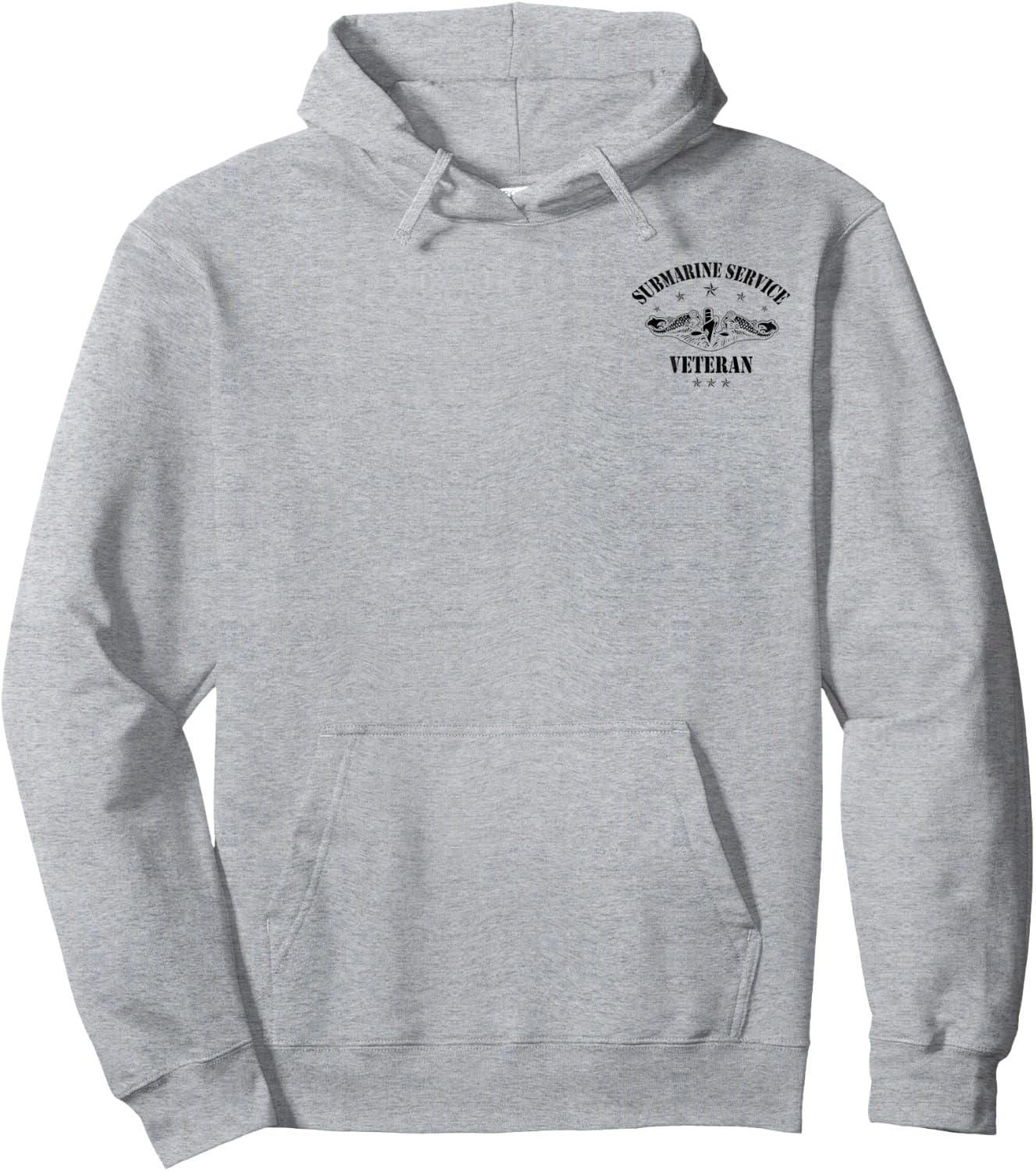 U.S Submarine Service Veteran Submariner Memorial Day Hoodie - Hoodie | Ash