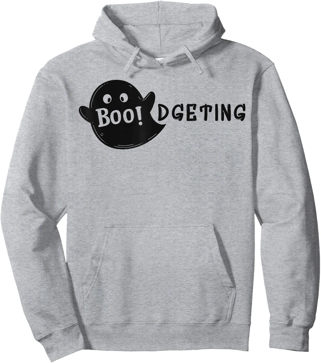 Boodgeting Halloween Humor Finance Department Hoodie - Hoodie | Ash