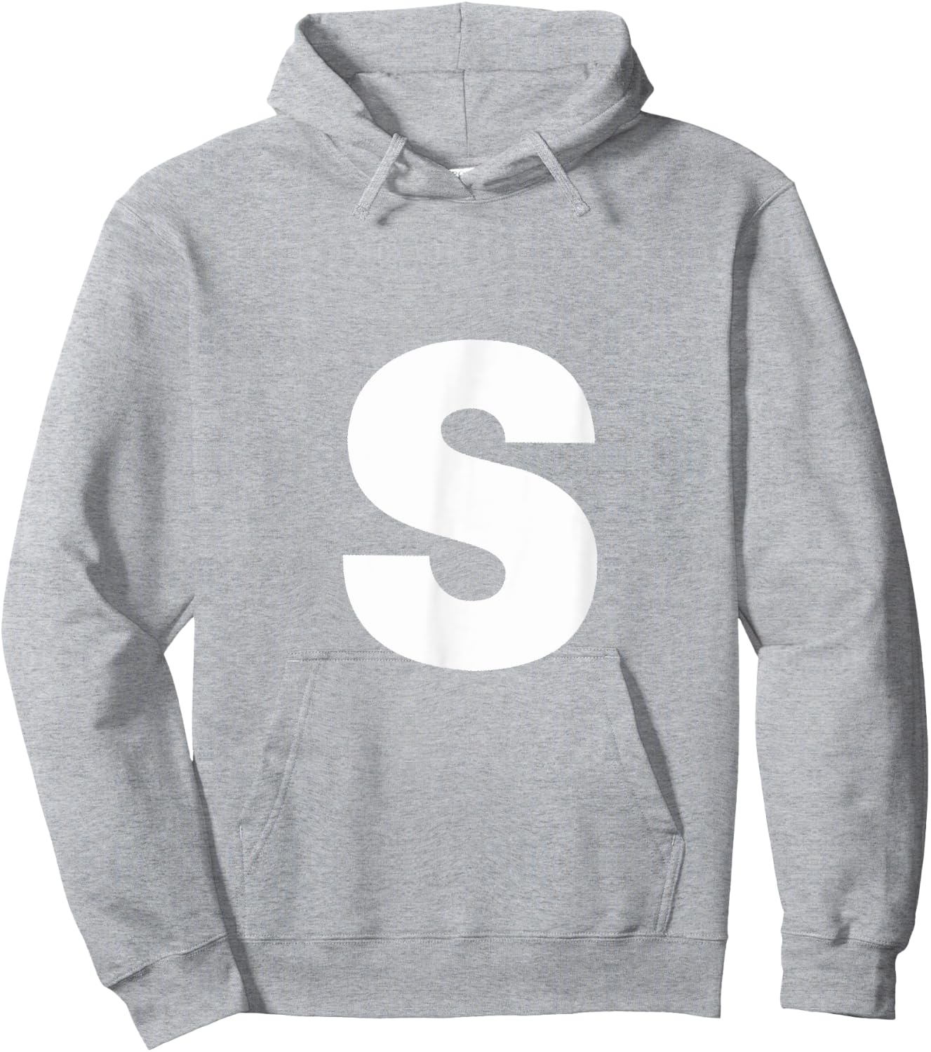 Letter S Candy Hoodie - Hoodie | Ash