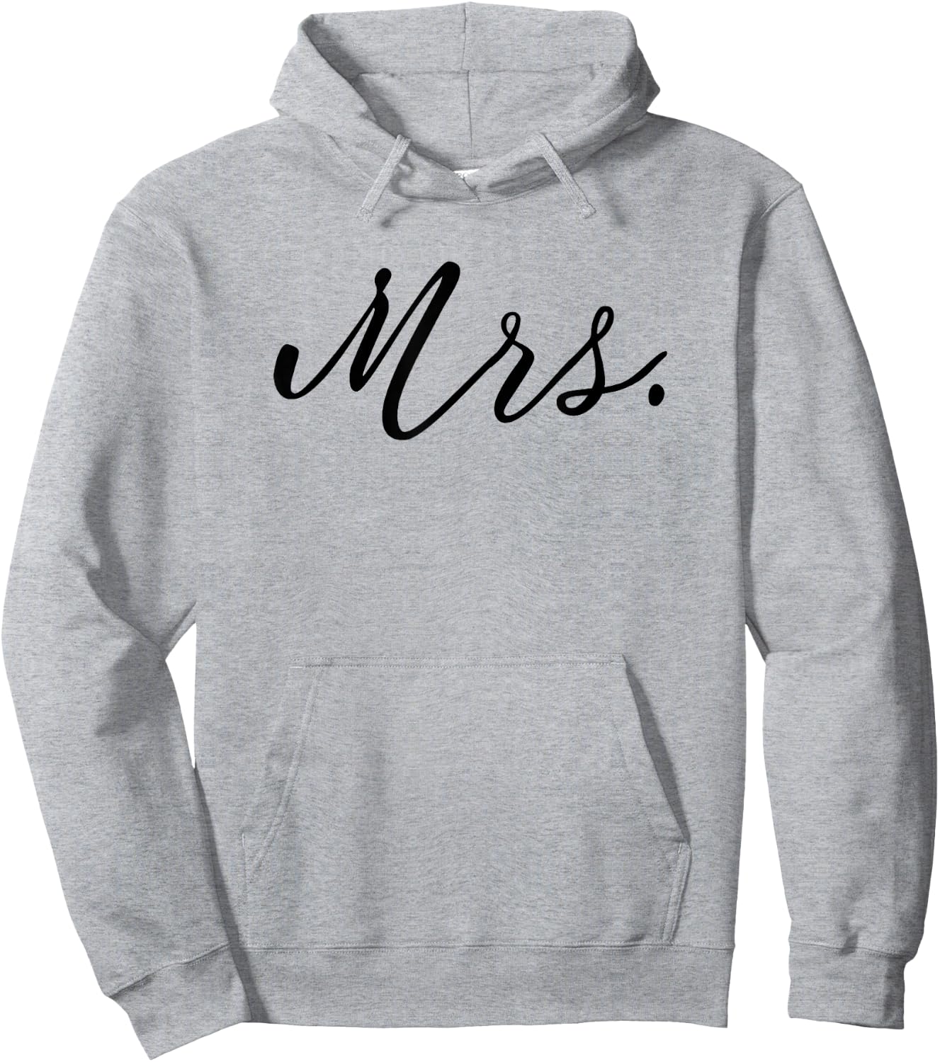 Matching Mr. and Mrs. Wedding Honeymoon Just Married Couple Hoodie - Hoodie | Ash