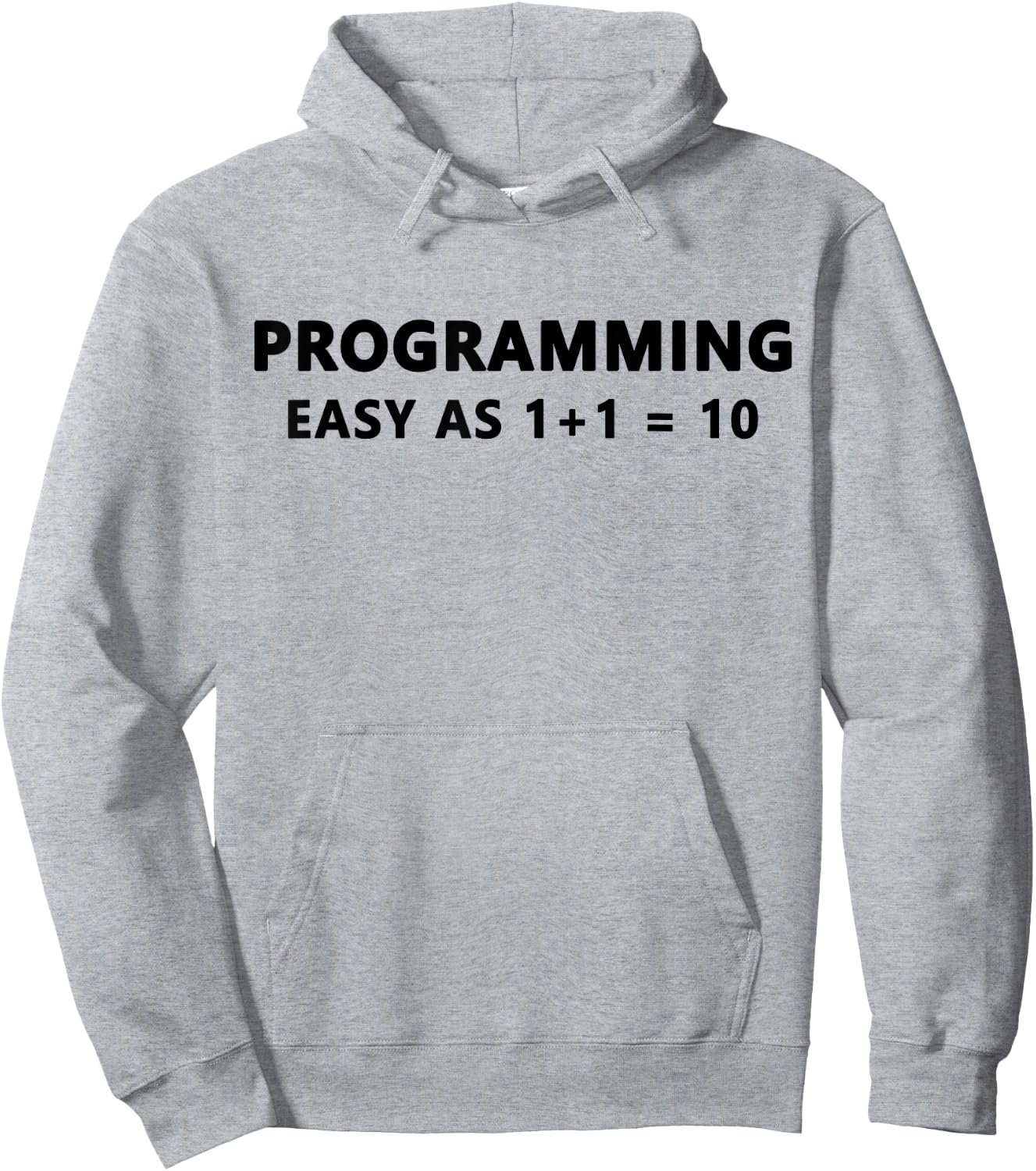 Funny Programming Binary System Coding Hoodie - Hoodie | Ash