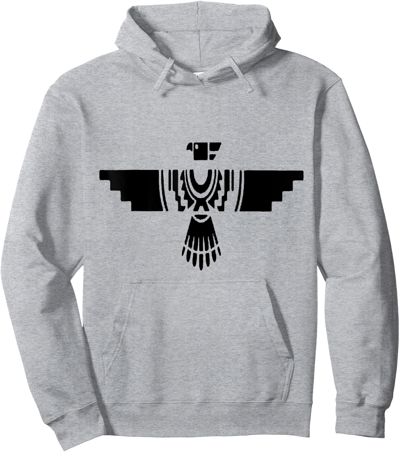 Native American Thunderbird Hoodie - Hoodie | Ash