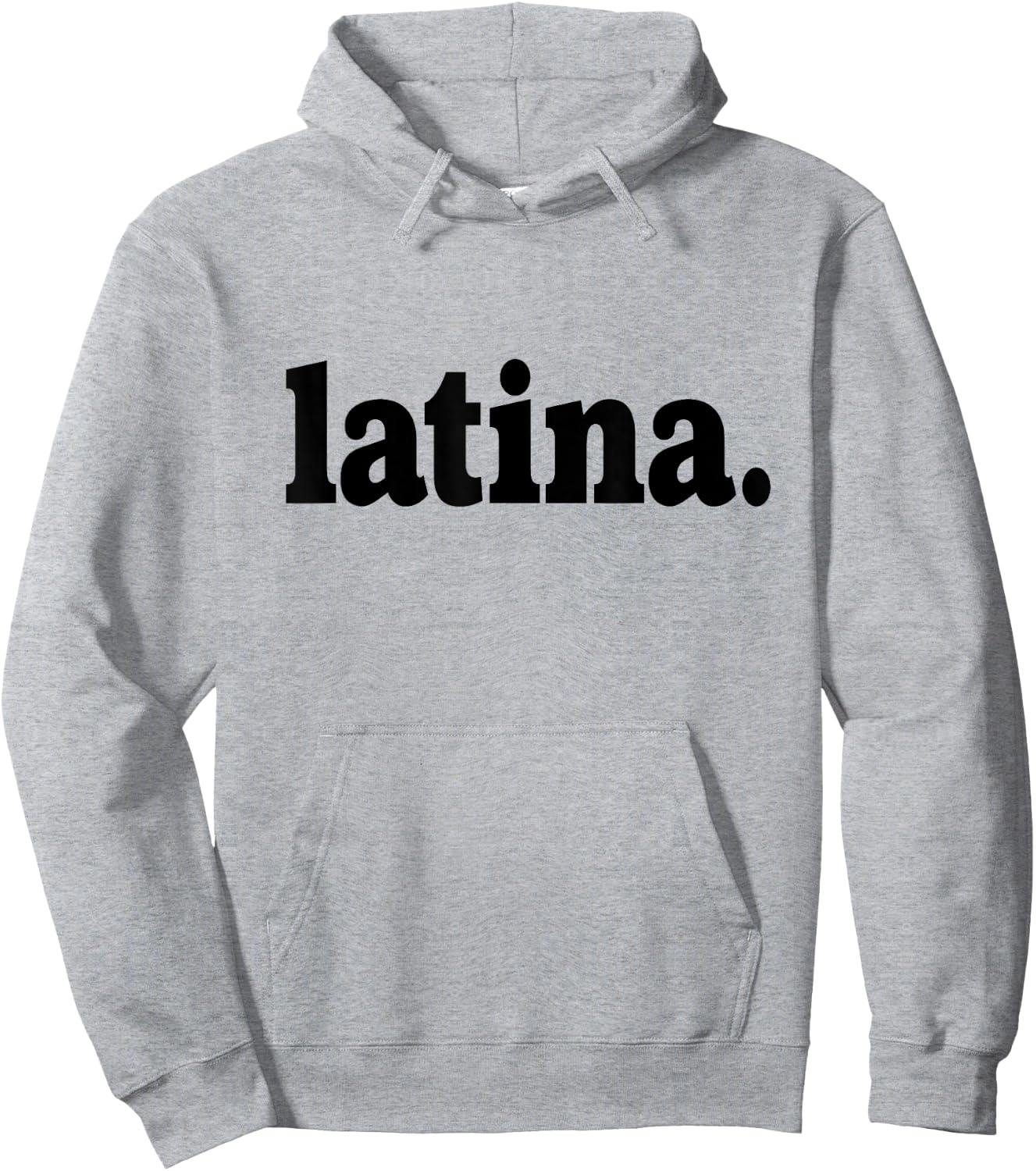 Latina Saying Cute Letter Text Latin Women Mujer Latina Hoodie - Hoodie | Ash
