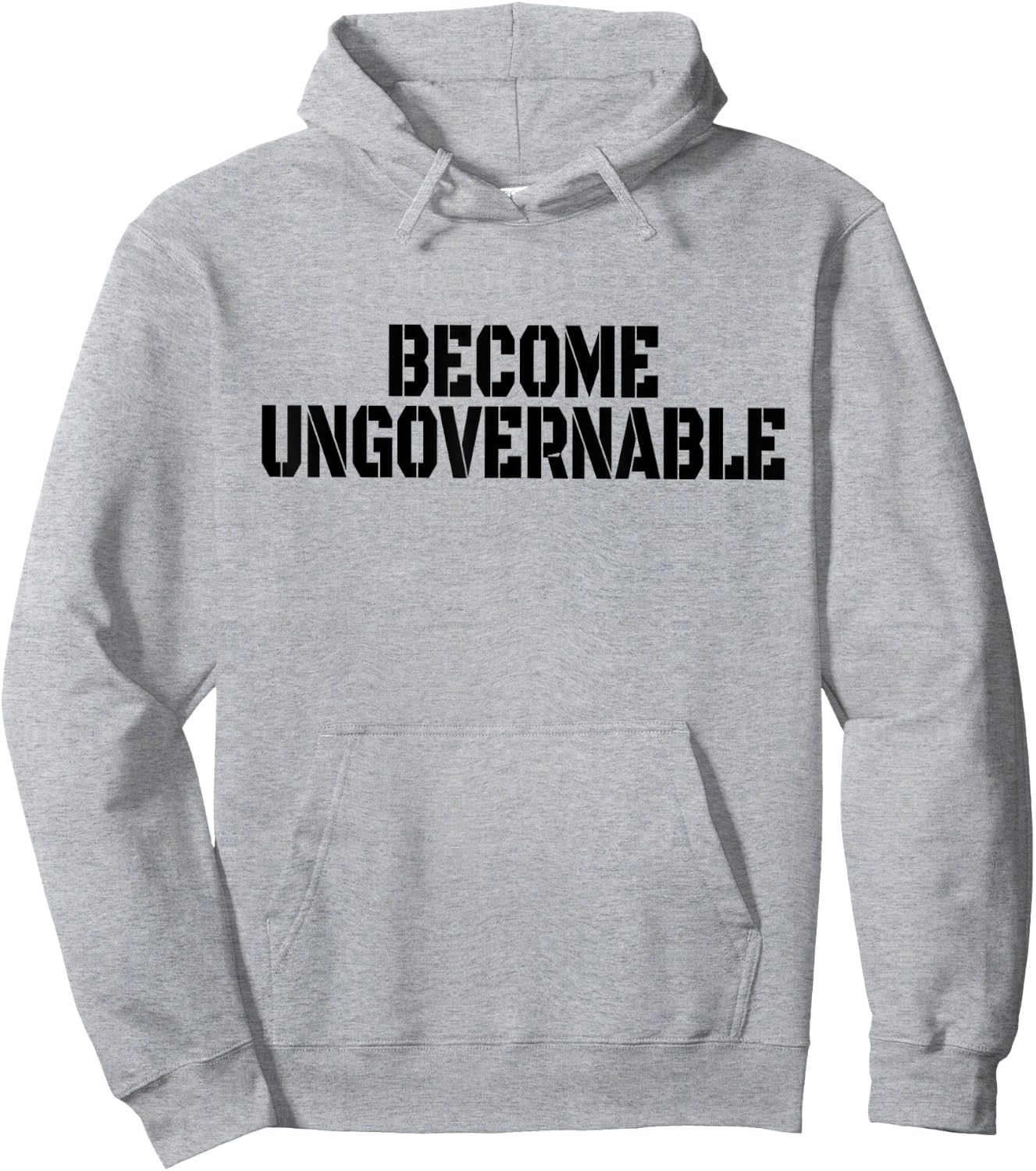 Become Ungovernable Hoodie - Hoodie | Ash