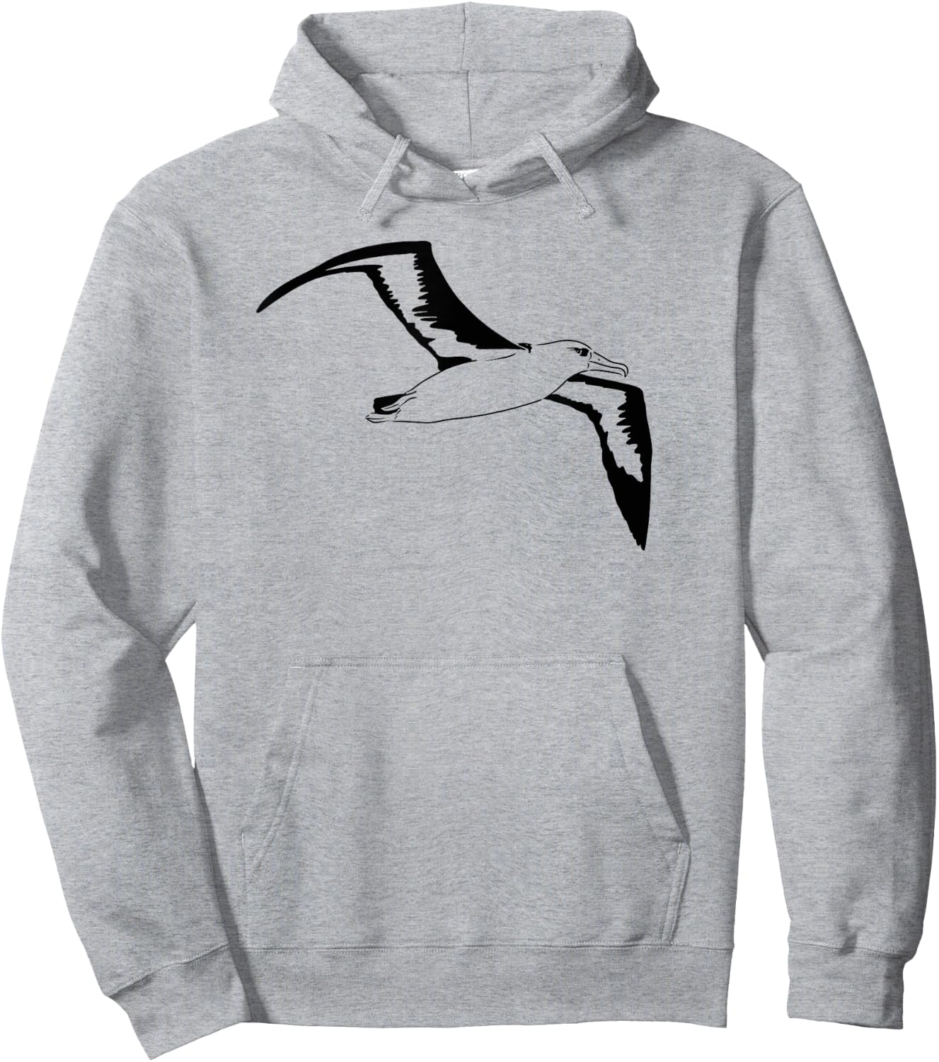 Flying Albatross Bird Seabird Gift Adult Men Women Kids Hoodie - Hoodie | Ash
