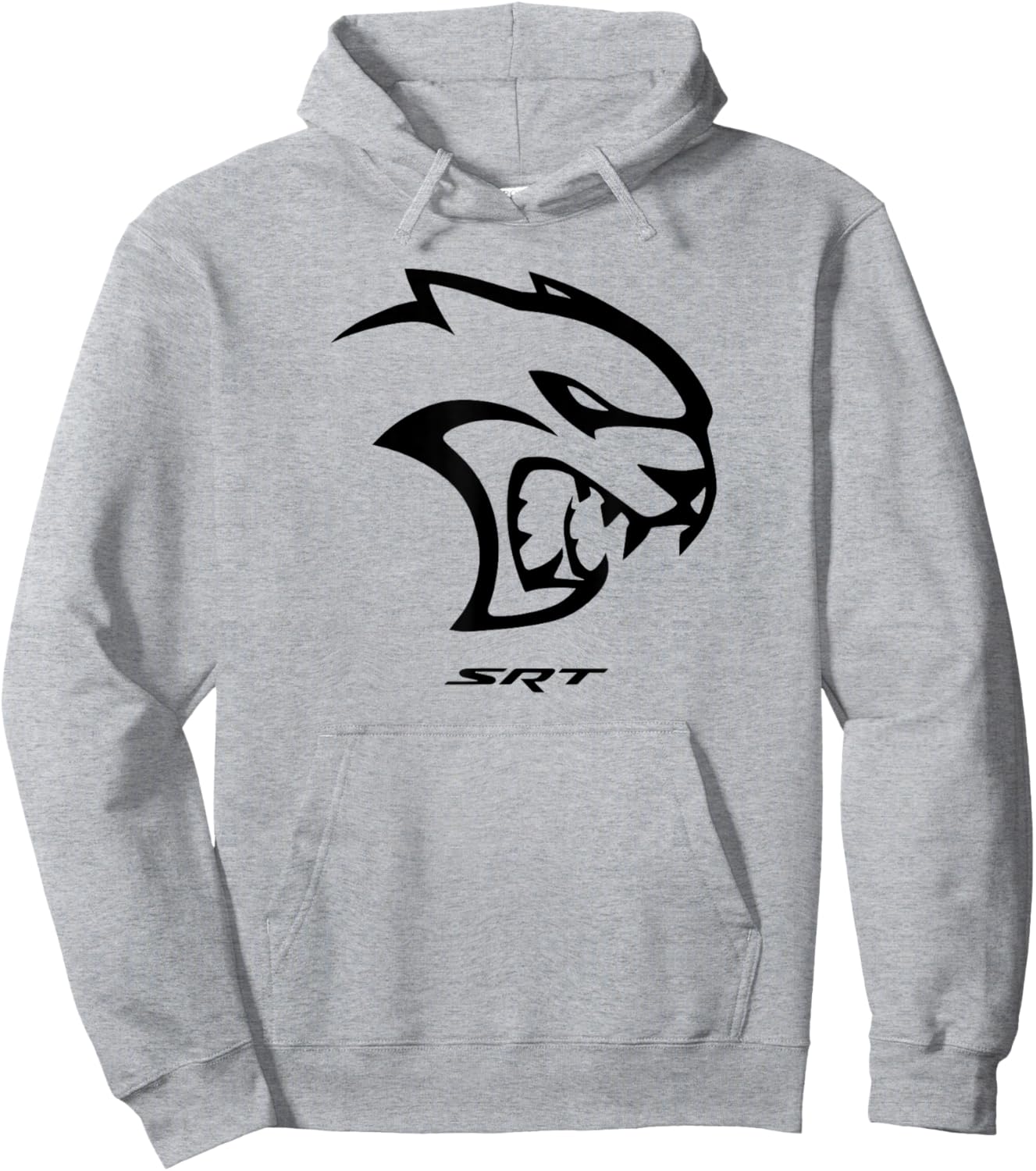 Dodge Hellcat Logo Hoodie - Hoodie | Ash