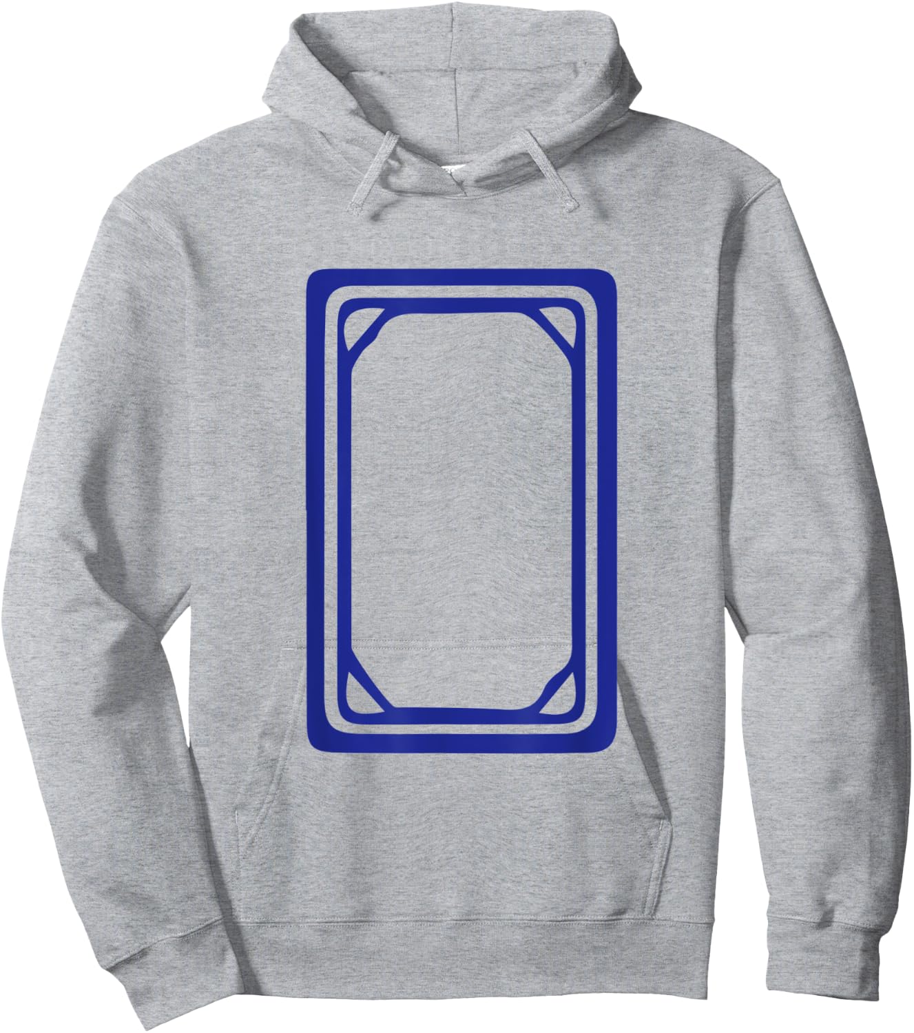White Mahjong Dragon Baiban 白板 Tile. It's Mahjong Time! Hoodie - Hoodie | Ash